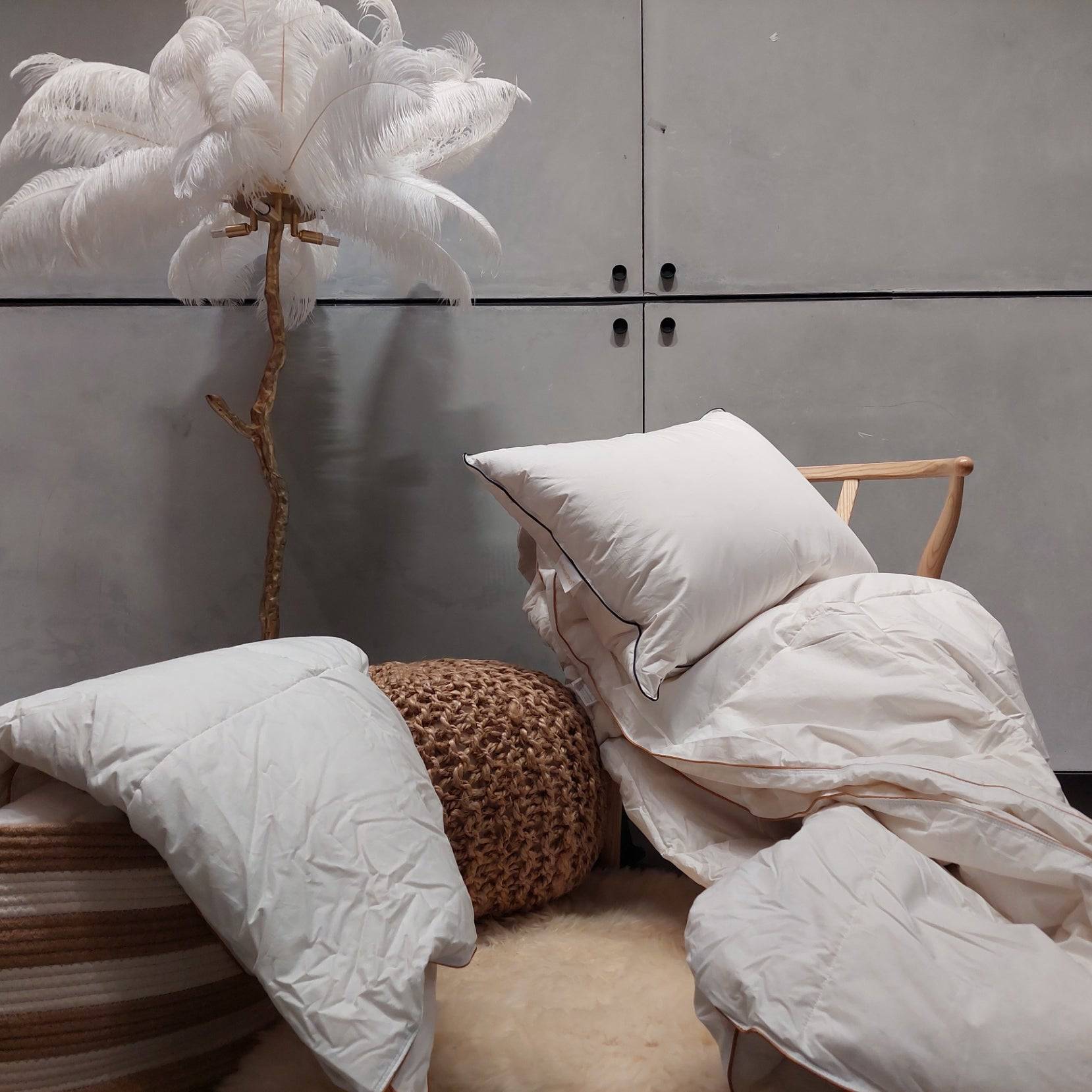 220X240 Down Feather Quilt 020205484 - Bedding - ebarza Furniture UAE | Shop Modern Furniture in Abu Dhabi & Dubai - مفروشات ايبازرا في الامارات | تسوق اثاث عصري وديكورات مميزة في دبي وابوظبي