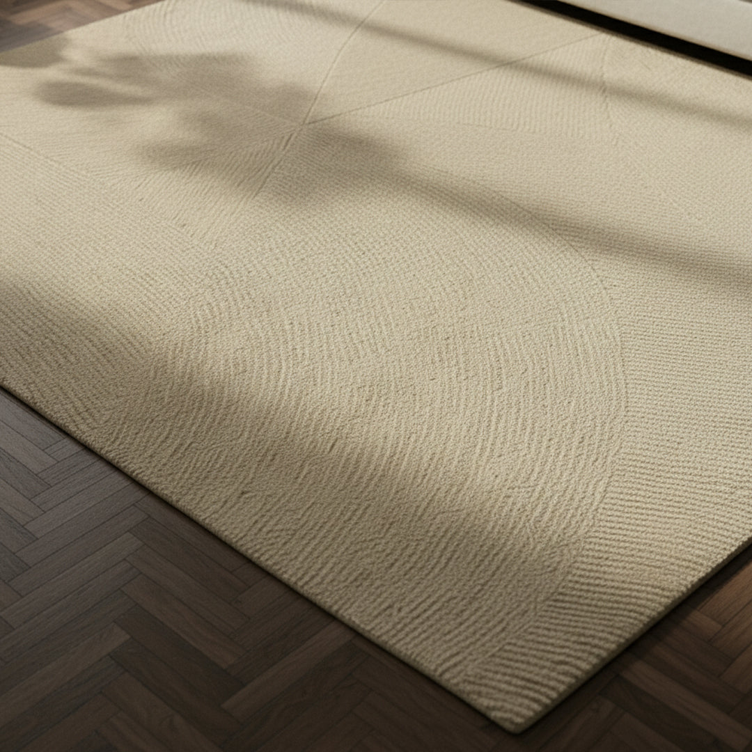 230X160 Cm WOOL BEIGE Rug JH-22738