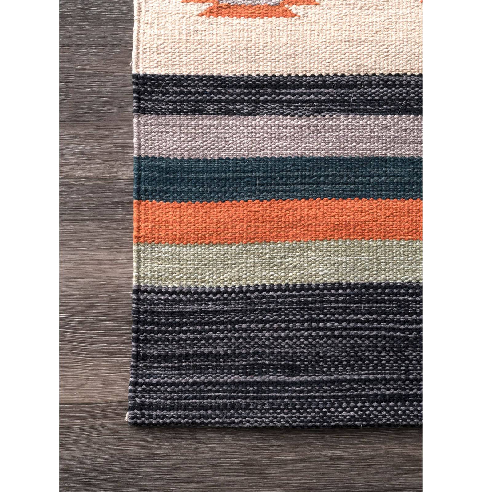 230X160 Cm Amak Handmade Wool Rug Jh-2353-L - Rugs - ebarza Furniture UAE | Shop Modern Furniture in Abu Dhabi & Dubai - مفروشات ايبازرا في الامارات | تسوق اثاث عصري وديكورات مميزة في دبي وابوظبي