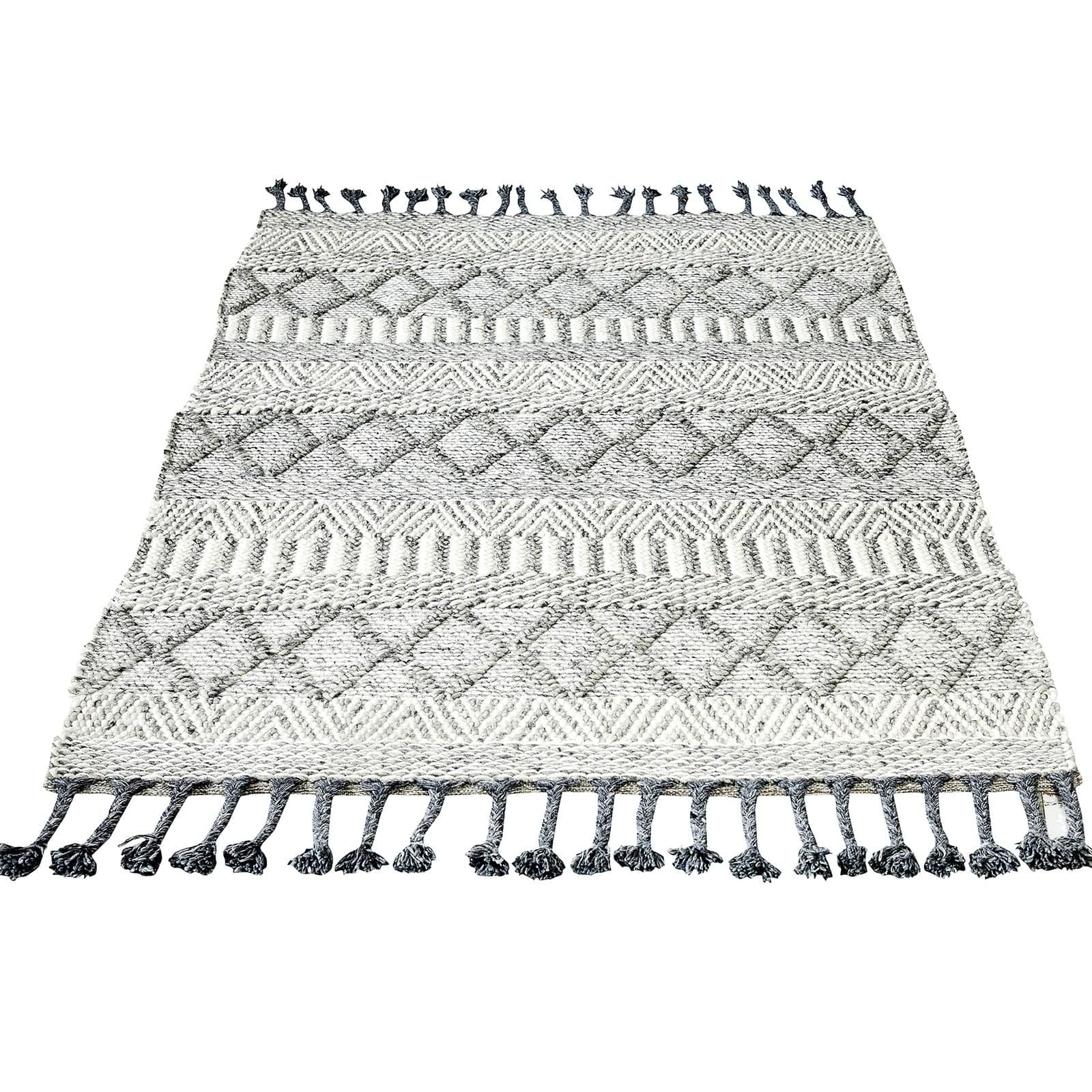 230X160 Cm Catalina Handmade Wool Rug Catalina-Cl-19-M - Rugs - ebarza Furniture UAE | Shop Modern Furniture in Abu Dhabi & Dubai - مفروشات ايبازرا في الامارات | تسوق اثاث عصري وديكورات مميزة في دبي وابوظبي