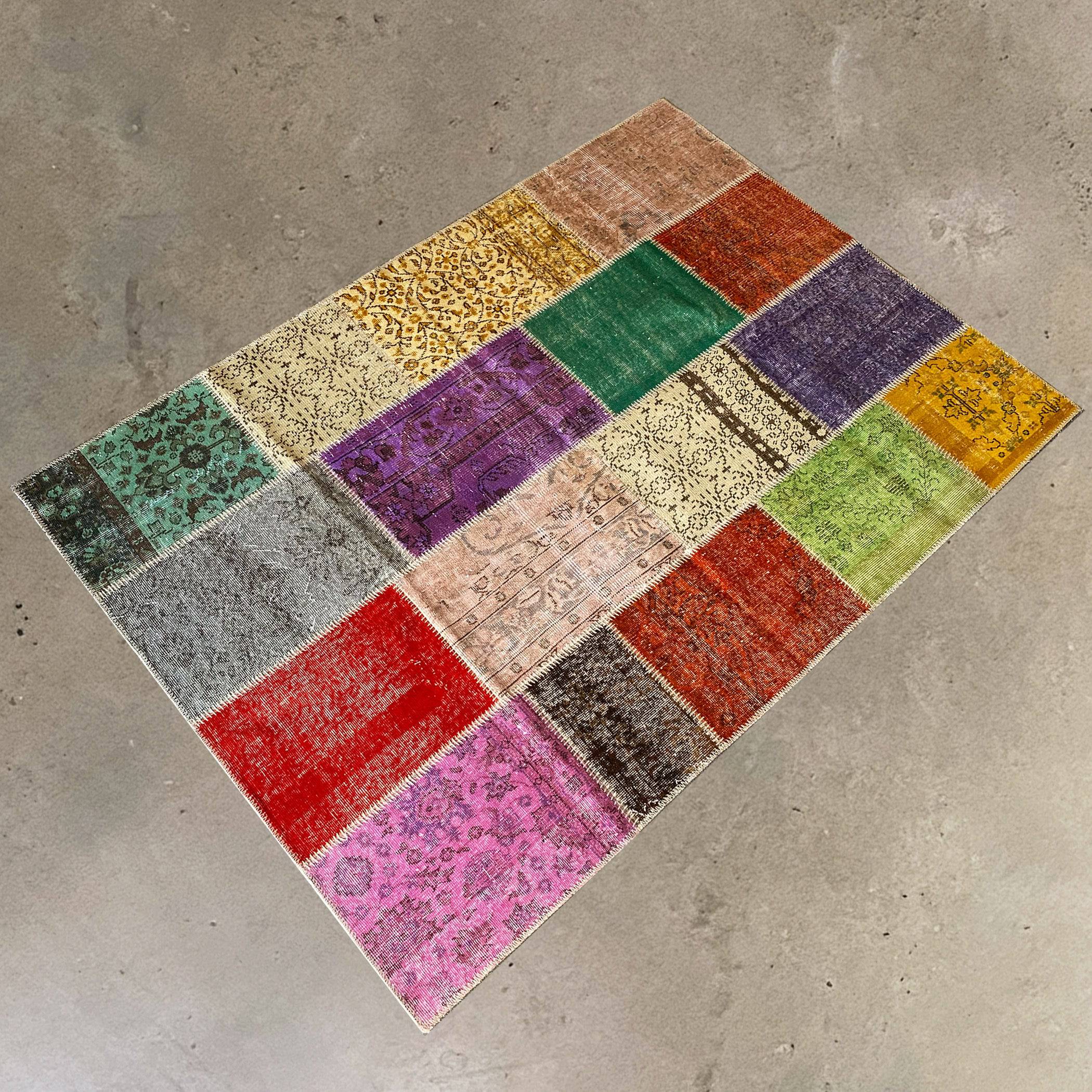 230X160 Cm Hali Bursa Handmade Over Dyed Rug Pw017 - Rugs - ebarza Furniture UAE | Shop Modern Furniture in Abu Dhabi & Dubai - مفروشات ايبازرا في الامارات | تسوق اثاث عصري وديكورات مميزة في دبي وابوظبي