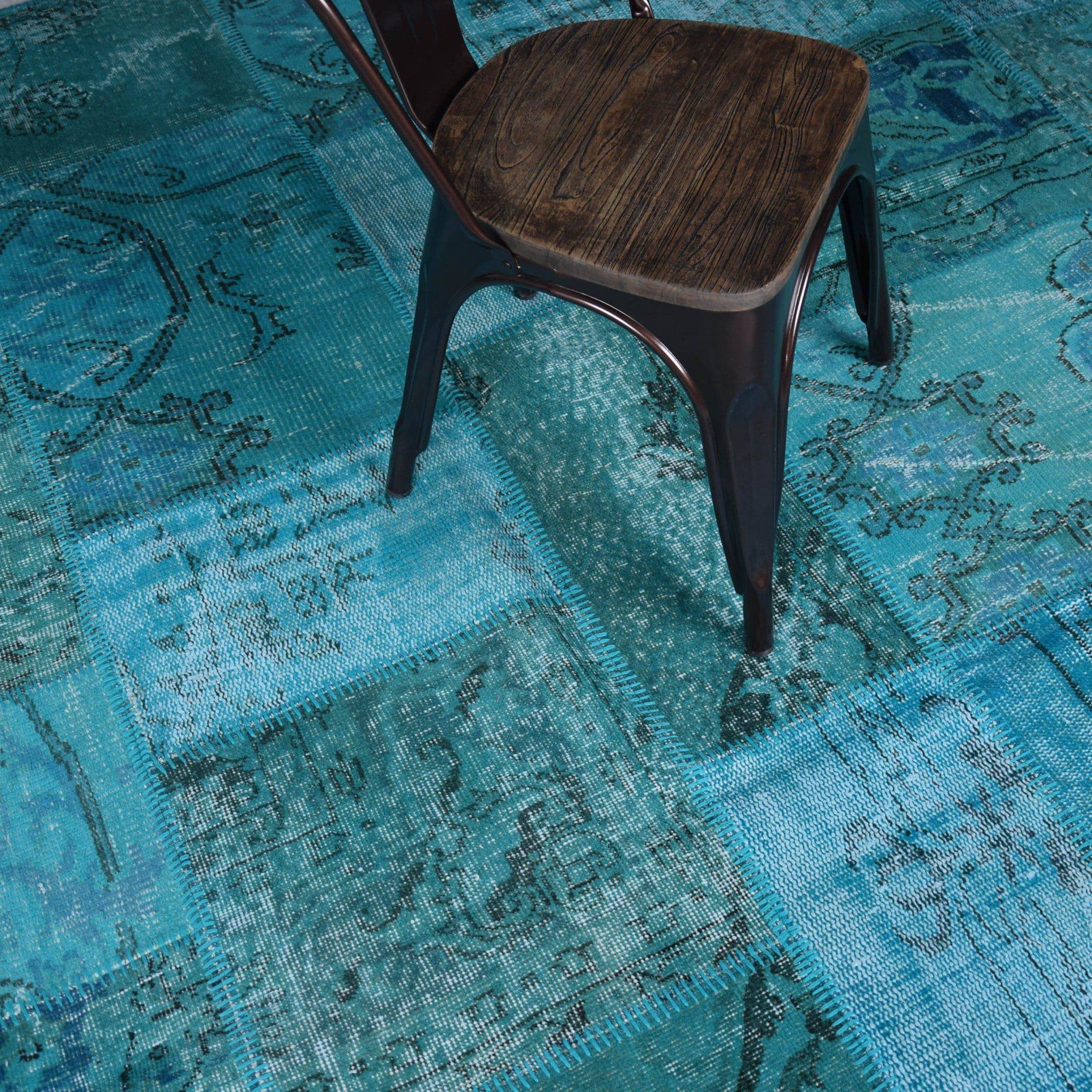 230X160 Cm Hali X-Bursa Handmade Over Dyed Rug Pw010 - Rugs - ebarza Furniture UAE | Shop Modern Furniture in Abu Dhabi & Dubai - مفروشات ايبازرا في الامارات | تسوق اثاث عصري وديكورات مميزة في دبي وابوظبي