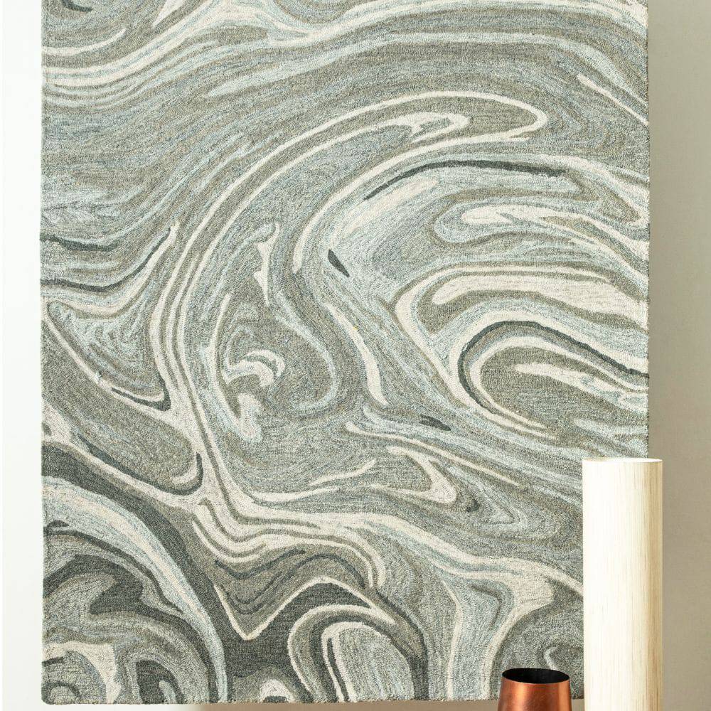 230X160 Cm Hand Tufted Wool Carpet Helena-Hel-01-L -  Rugs - ebarza Furniture UAE | Shop Modern Furniture in Abu Dhabi & Dubai - مفروشات ايبازرا في الامارات | تسوق اثاث عصري وديكورات مميزة في دبي وابوظبي