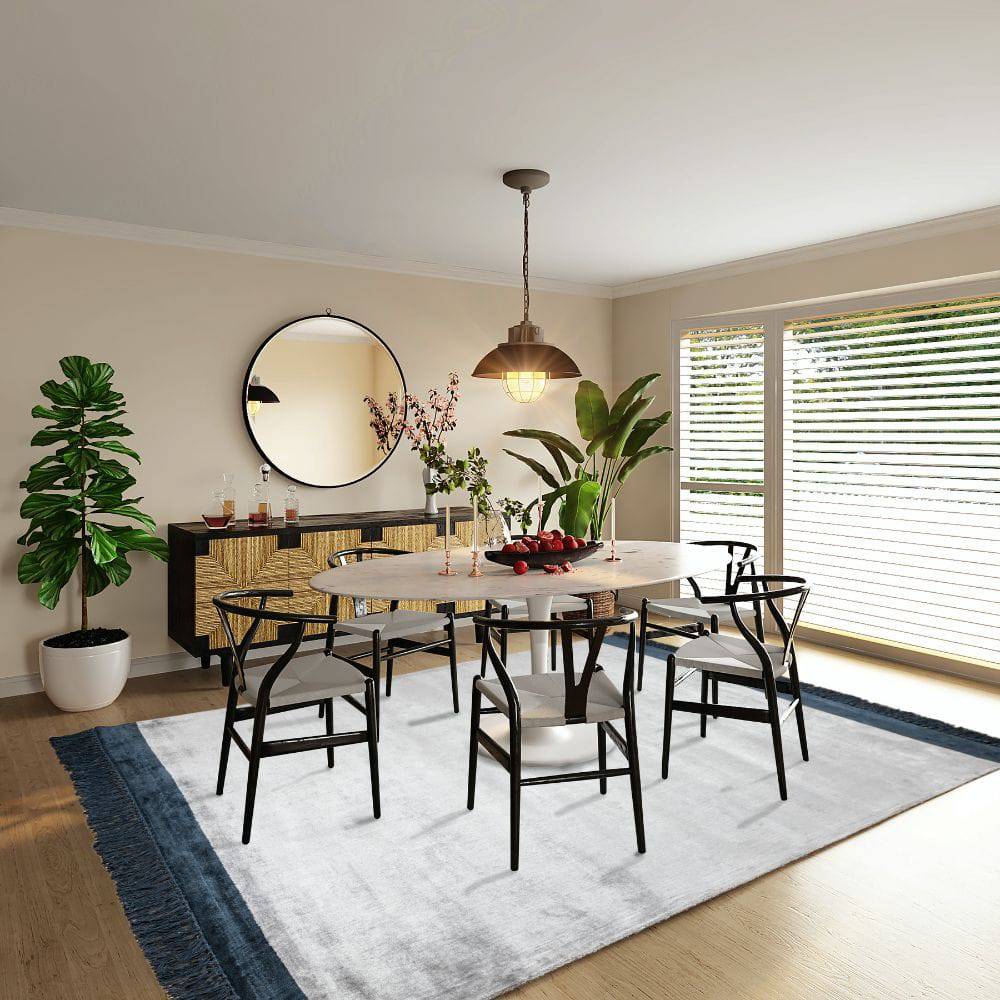 230X160 Cm Hand Woven Viscose Carpet Breta-Bet-06-L -  Rugs - ebarza Furniture UAE | Shop Modern Furniture in Abu Dhabi & Dubai - مفروشات ايبازرا في الامارات | تسوق اثاث عصري وديكورات مميزة في دبي وابوظبي