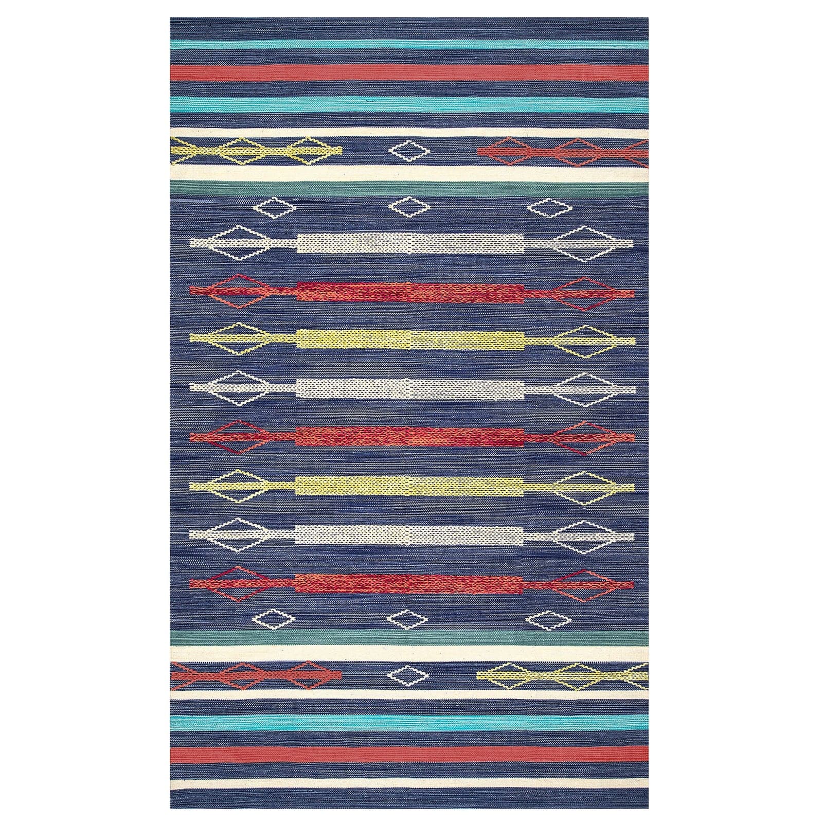 230X160 Cm Handmade Rug Jh-2713-L - Rugs - ebarza Furniture UAE | Shop Modern Furniture in Abu Dhabi & Dubai - مفروشات ايبازرا في الامارات | تسوق اثاث عصري وديكورات مميزة في دبي وابوظبي