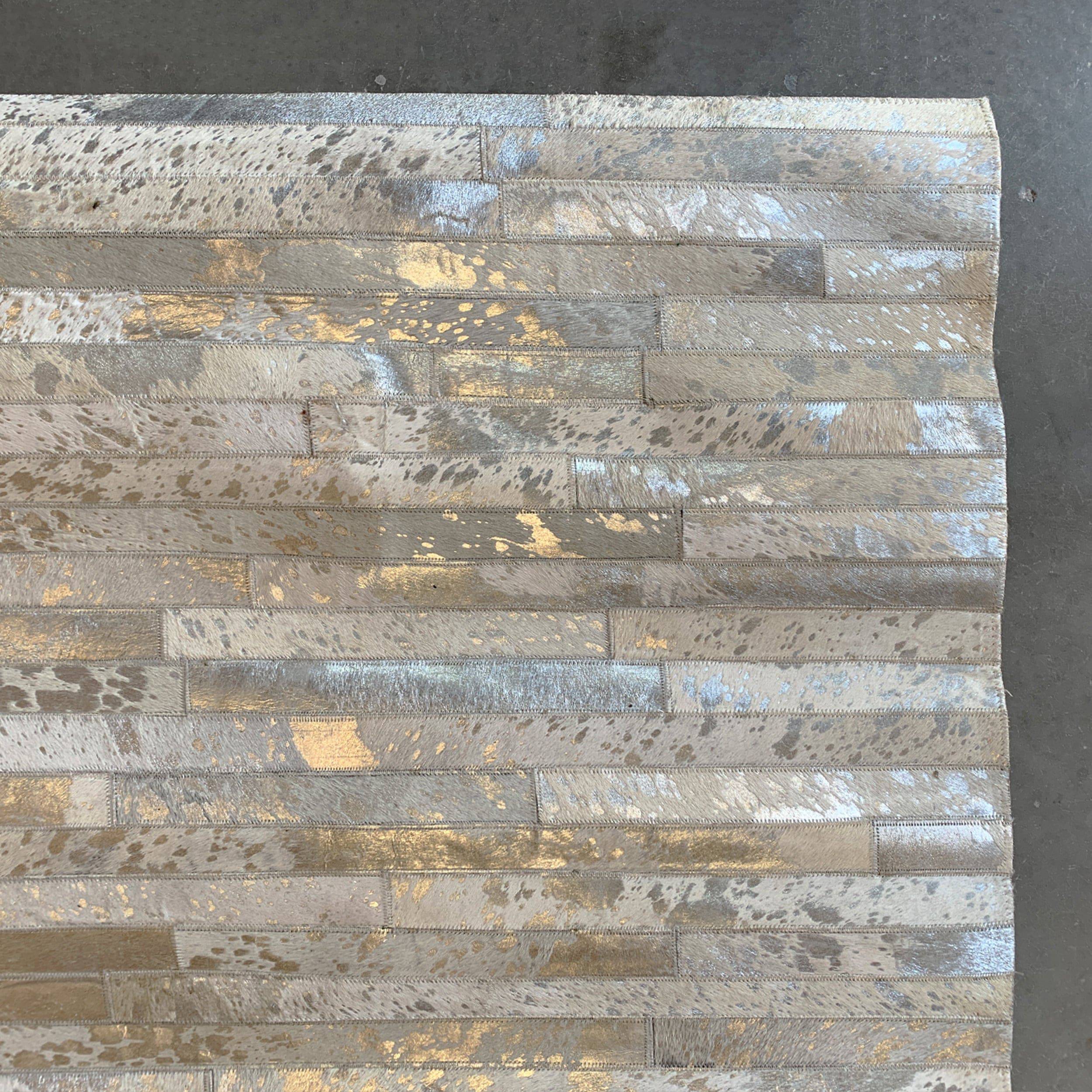 230X160 Cm Handmade Rug Metalichidesubway-Sil-L - Rugs - ebarza Furniture UAE | Shop Modern Furniture in Abu Dhabi & Dubai - مفروشات ايبازرا في الامارات | تسوق اثاث عصري وديكورات مميزة في دبي وابوظبي