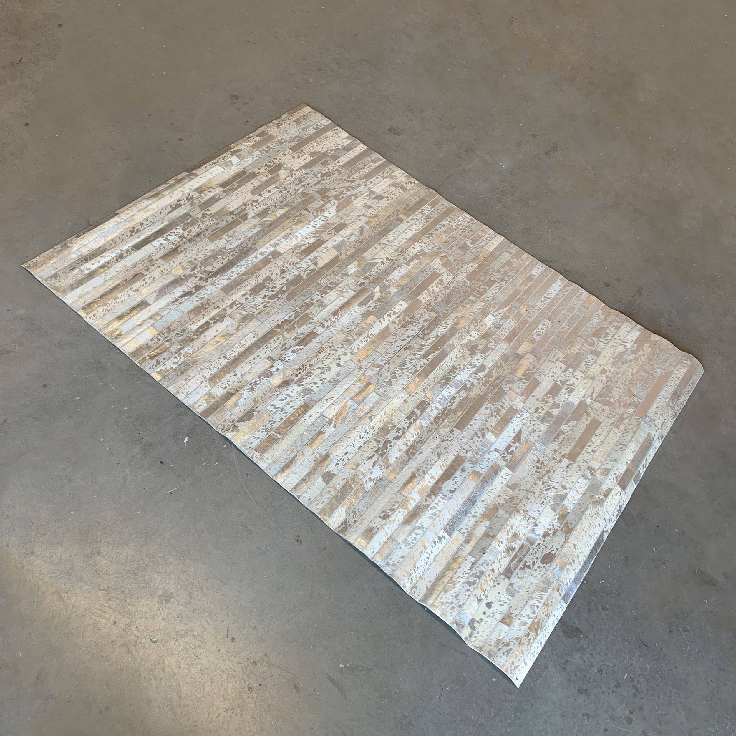 230X160 Cm Handmade Rug Metalichidesubway-Sil-L - Rugs - ebarza Furniture UAE | Shop Modern Furniture in Abu Dhabi & Dubai - مفروشات ايبازرا في الامارات | تسوق اثاث عصري وديكورات مميزة في دبي وابوظبي