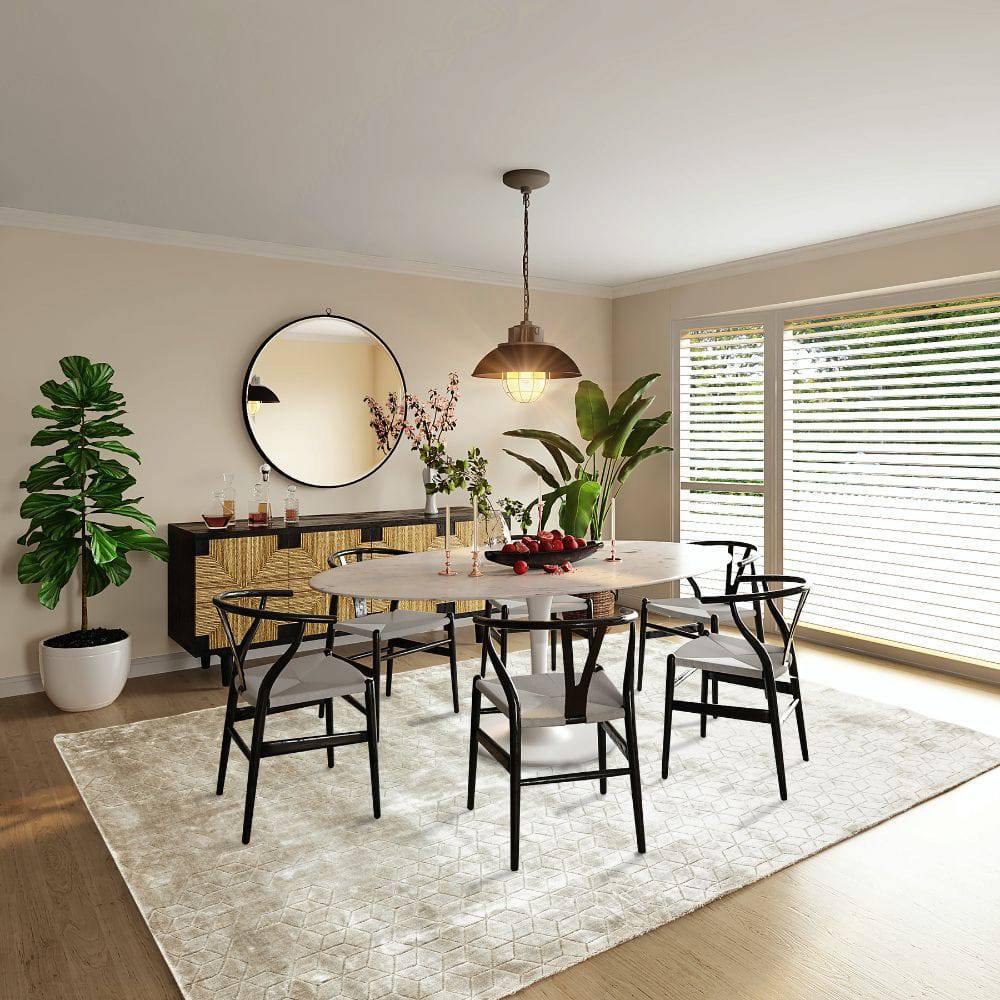 230X160 Cm Handmade Viscos Rug Jh-20730-L -  Rugs - ebarza Furniture UAE | Shop Modern Furniture in Abu Dhabi & Dubai - مفروشات ايبازرا في الامارات | تسوق اثاث عصري وديكورات مميزة في دبي وابوظبي