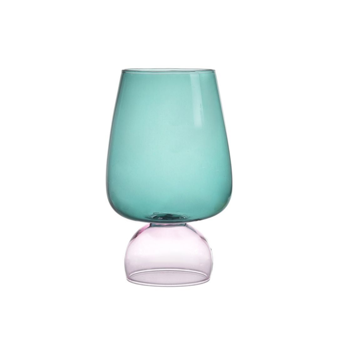 Two Tone Juice/Water Glass 550ml 23777B2 -  Drinkware - ebarza Furniture UAE | Shop Modern Furniture in Abu Dhabi & Dubai - مفروشات ايبازرا في الامارات | تسوق اثاث عصري وديكورات مميزة في دبي وابوظبي