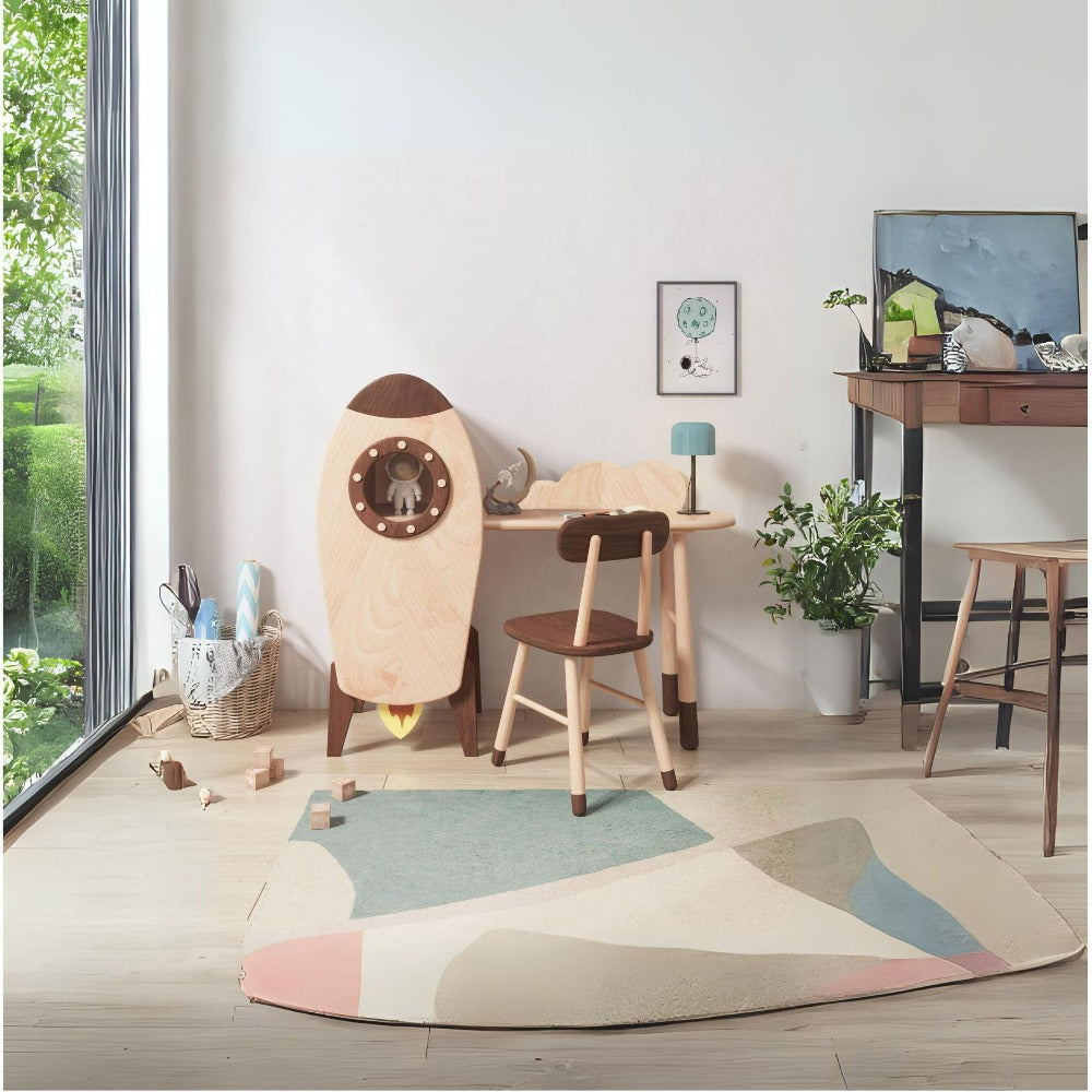 Kids ASTRONAUT DESK -E2001R - Kids - ebarza Furniture UAE | Shop Modern Furniture in Abu Dhabi & Dubai - مفروشات ايبازرا في الامارات | تسوق اثاث عصري وديكورات مميزة في دبي وابوظبي
