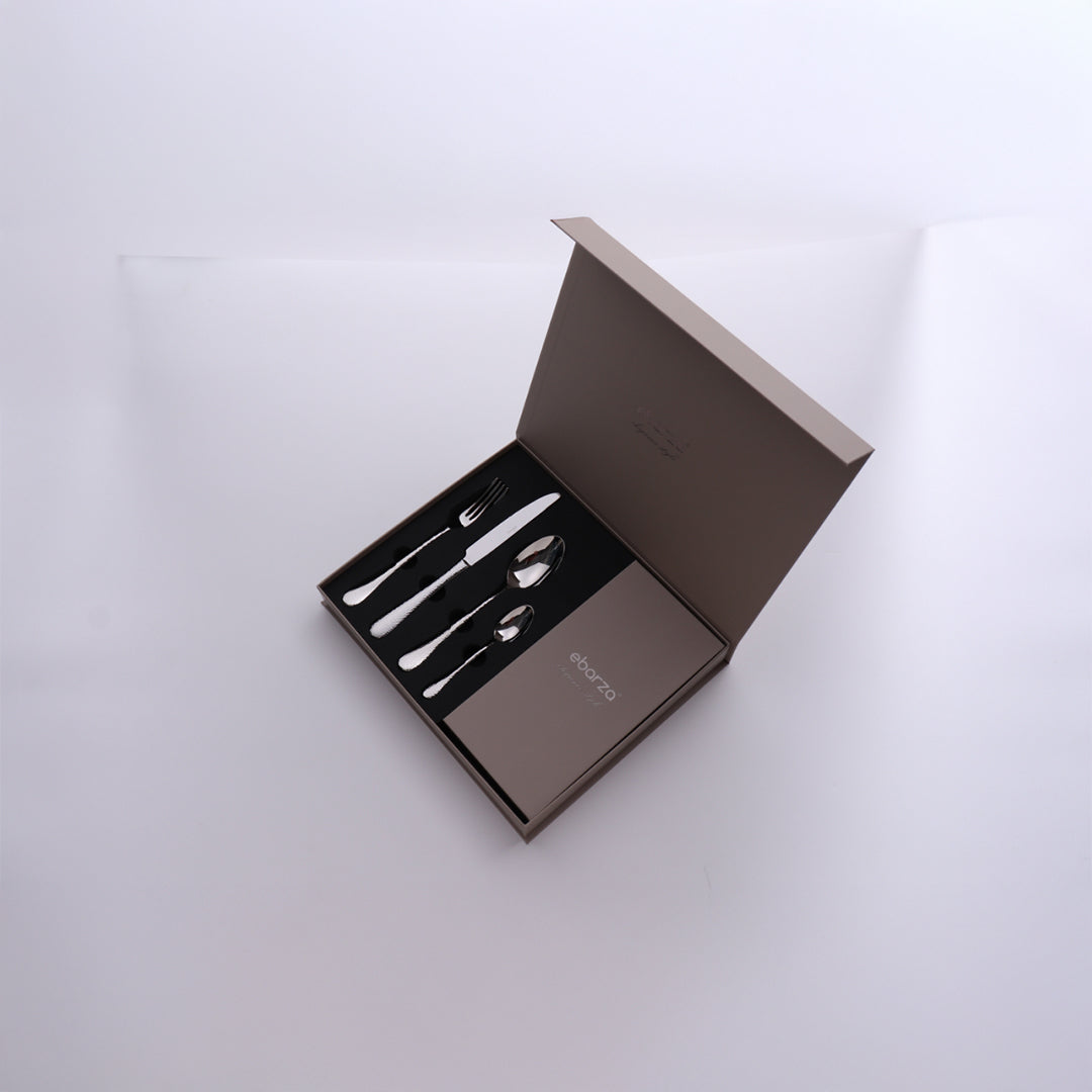 24 Pieces Refine Cutlery Set 9005 - Cutlery Sets - ebarza Furniture UAE | Shop Modern Furniture in Abu Dhabi & Dubai - مفروشات ايبازرا في الامارات | تسوق اثاث عصري وديكورات مميزة في دبي وابوظبي