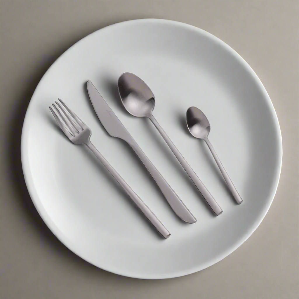 24 Pieces Viva Cutlery Set 9002 - Cutlery Sets - ebarza Furniture UAE | Shop Modern Furniture in Abu Dhabi & Dubai - مفروشات ايبازرا في الامارات | تسوق اثاث عصري وديكورات مميزة في دبي وابوظبي