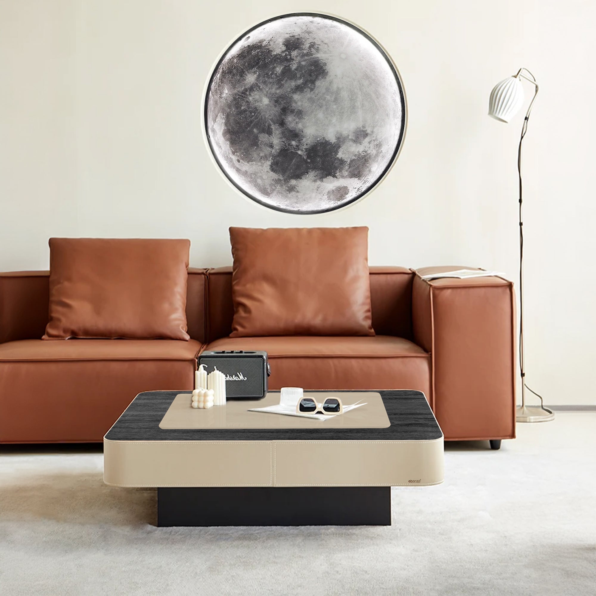 Wabi Sabi Moon Wall Lamp HTD-IW1433-089 - Wall Lamps - ebarza Furniture UAE | Shop Modern Furniture in Abu Dhabi & Dubai - مفروشات ايبازرا في الامارات | تسوق اثاث عصري وديكورات مميزة في دبي وابوظبي