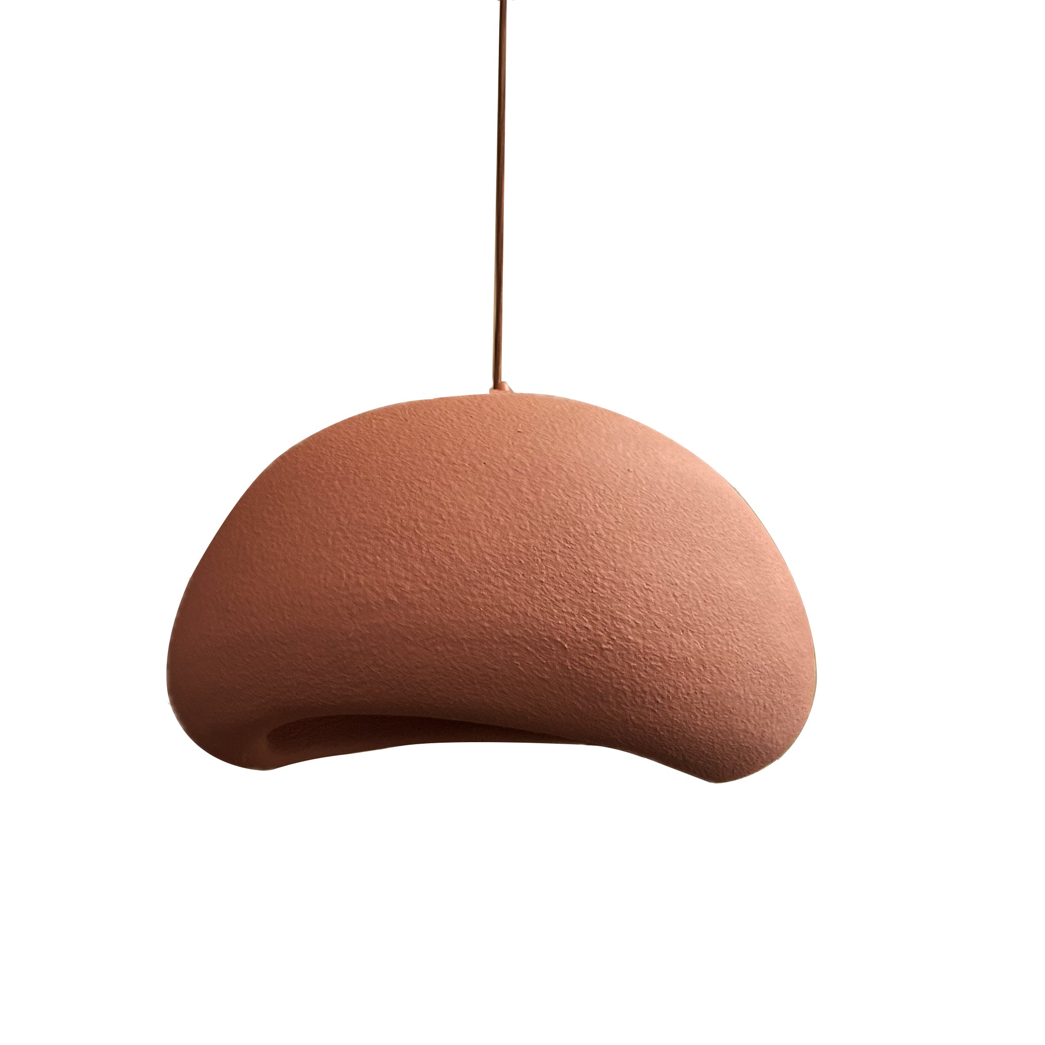 Wabi Sabi Clay 4m Pendant Lamp HTD-IP1433-061 / D60*H32-Clay - Pendant Lamps - ebarza Furniture UAE | Shop Modern Furniture in Abu Dhabi & Dubai - مفروشات ايبازرا في الامارات | تسوق اثاث عصري وديكورات مميزة في دبي وابوظبي
