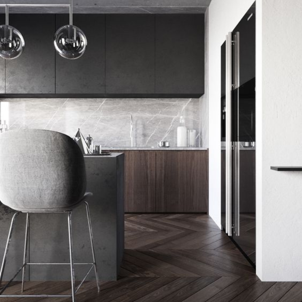 Natural Oak Walnut Veneer Floor Parquet 1.674sqm T&G YHF0704 -  Parquet - ebarza Furniture UAE | Shop Modern Furniture in Abu Dhabi & Dubai - مفروشات ايبازرا في الامارات | تسوق اثاث عصري وديكورات مميزة في دبي وابوظبي