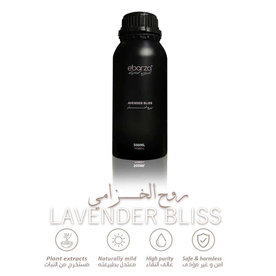 Lavender Bliss Essential Oil -500ML YY5007-500ml-L - Essential Oils - ebarza Furniture UAE | Shop Modern Furniture in Abu Dhabi & Dubai - مفروشات ايبازرا في الامارات | تسوق اثاث عصري وديكورات مميزة في دبي وابوظبي