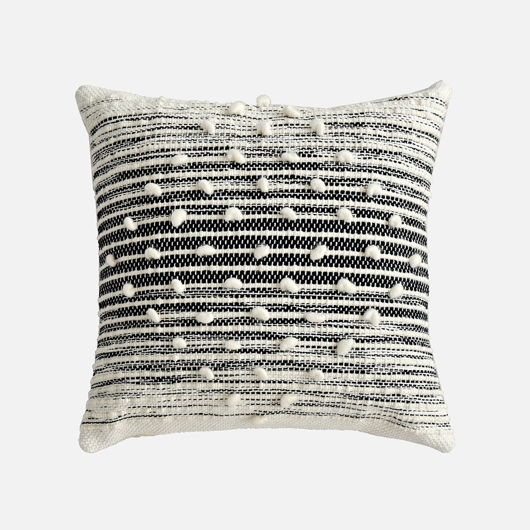 45x45 SKJH Palmer Yarn-dyed Cushion - ECC059 -  Cushions - ebarza Furniture UAE | Shop Modern Furniture in Abu Dhabi & Dubai - مفروشات ايبازرا في الامارات | تسوق اثاث عصري وديكورات مميزة في دبي وابوظبي