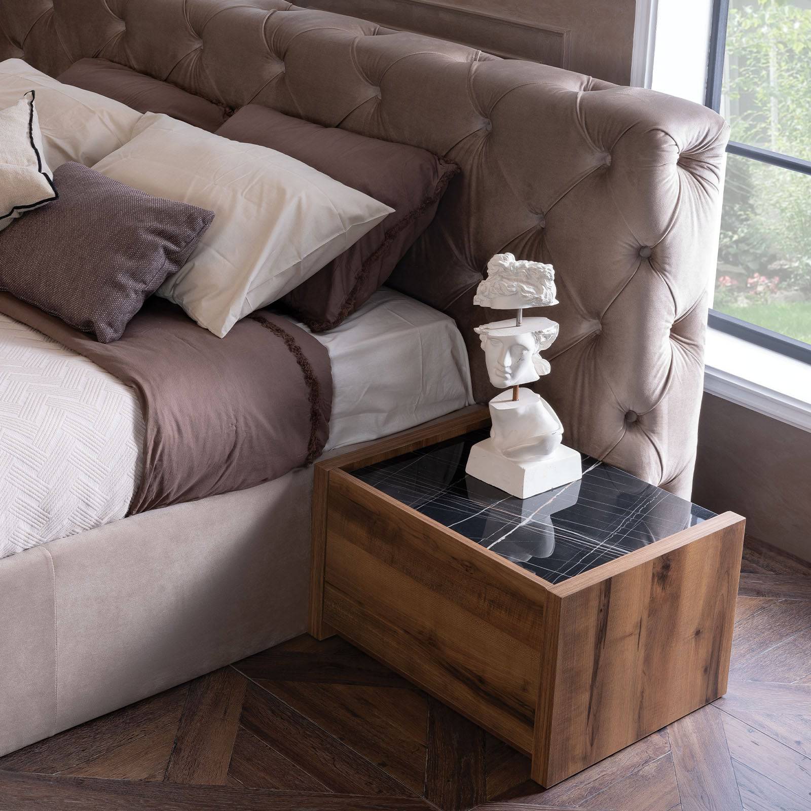 2X Bianca Bedside Tables (Meena Side Table) Bianca-2Side -  Bedside Tables - ebarza Furniture UAE | Shop Modern Furniture in Abu Dhabi & Dubai - مفروشات ايبازرا في الامارات | تسوق اثاث عصري وديكورات مميزة في دبي وابوظبي