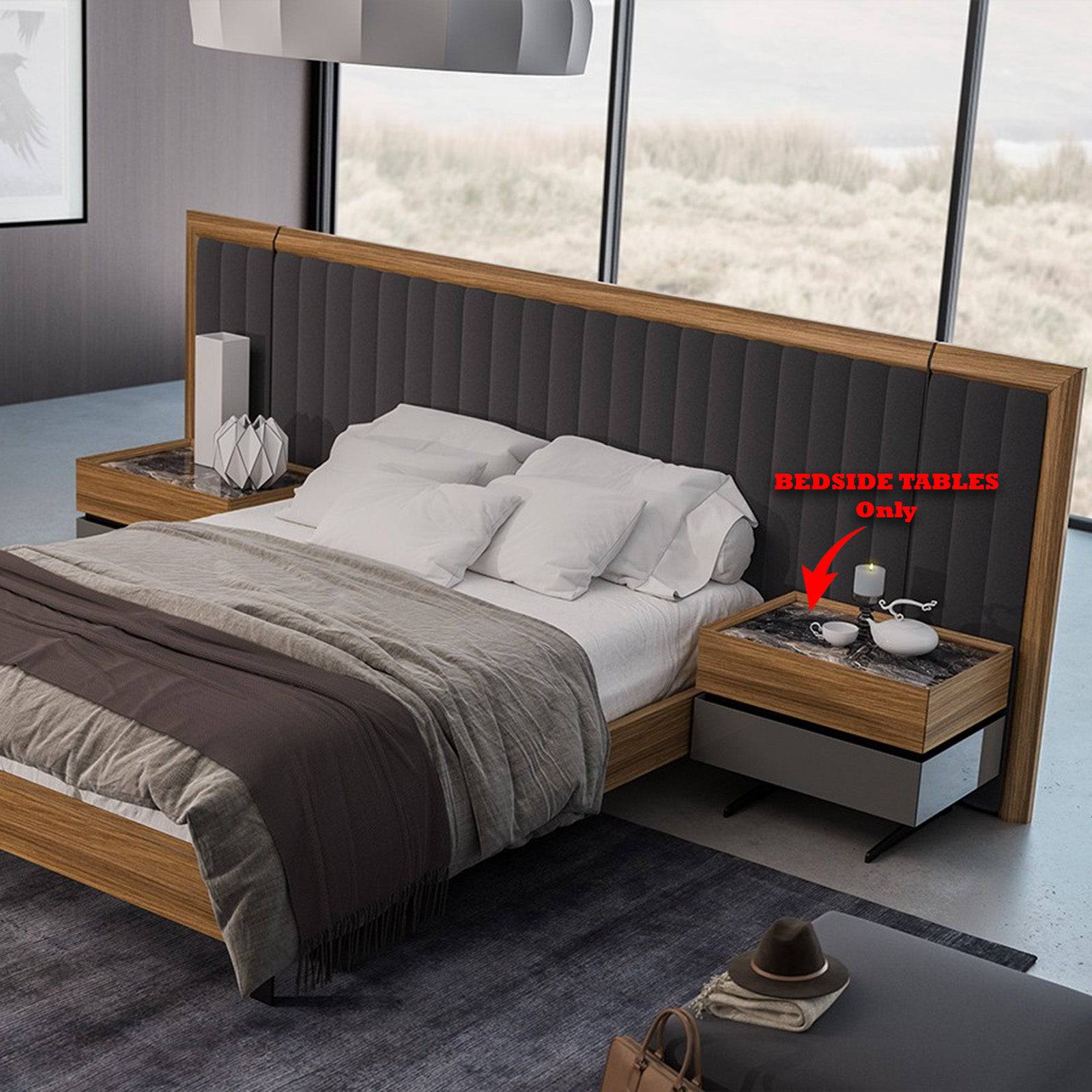 2X Icona Bedside Table Icone001-Table -  Bedside Tables - ebarza Furniture UAE | Shop Modern Furniture in Abu Dhabi & Dubai - مفروشات ايبازرا في الامارات | تسوق اثاث عصري وديكورات مميزة في دبي وابوظبي