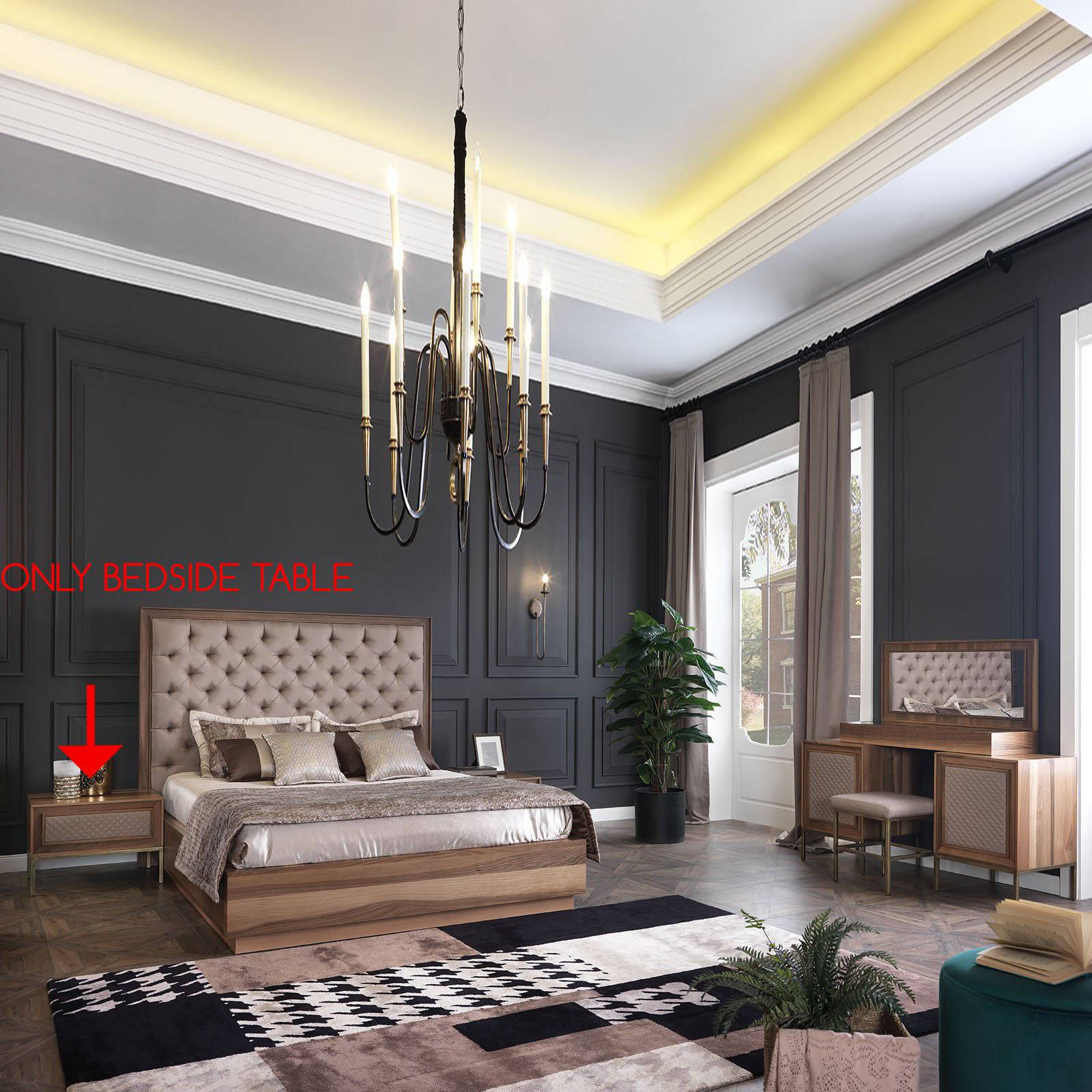 2X Lema Bedside Tables   Lema022-Table -  Bedside Tables - ebarza Furniture UAE | Shop Modern Furniture in Abu Dhabi & Dubai - مفروشات ايبازرا في الامارات | تسوق اثاث عصري وديكورات مميزة في دبي وابوظبي