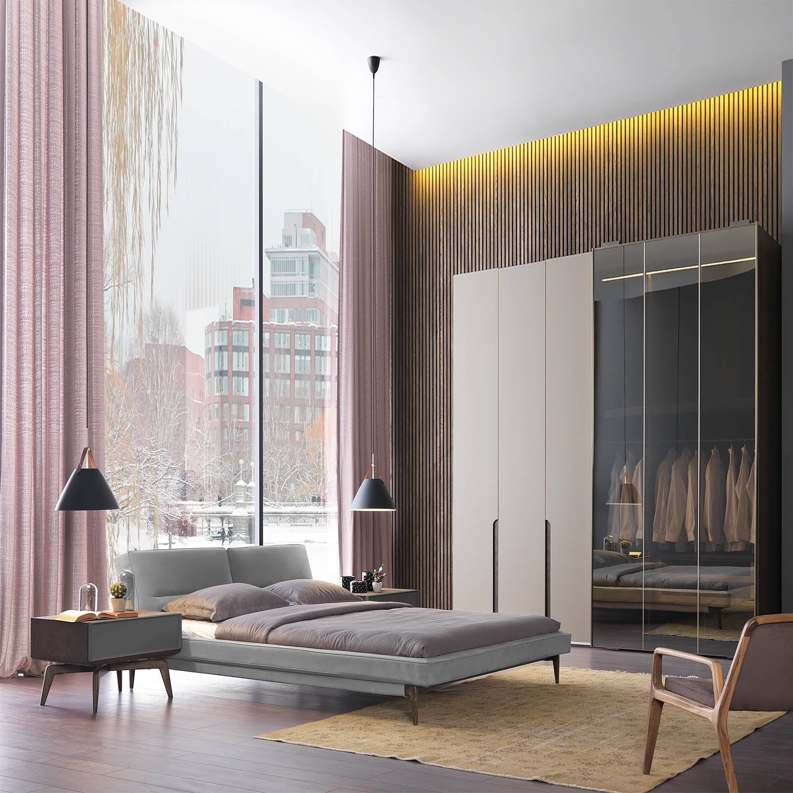 2X Ligna Bedside Table Ligna009-Sidetable - Bedside Tables - ebarza Furniture UAE | Shop Modern Furniture in Abu Dhabi & Dubai - مفروشات ايبازرا في الامارات | تسوق اثاث عصري وديكورات مميزة في دبي وابوظبي