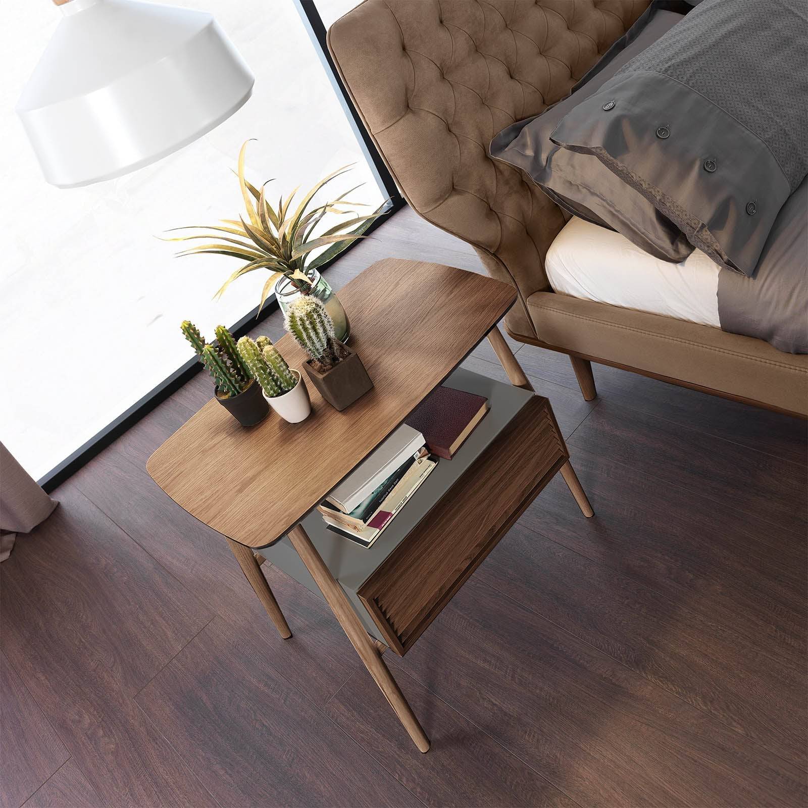 2X Natura Bedside Tables Natura009-Bedside - Bedside Tables - ebarza Furniture UAE | Shop Modern Furniture in Abu Dhabi & Dubai - مفروشات ايبازرا في الامارات | تسوق اثاث عصري وديكورات مميزة في دبي وابوظبي