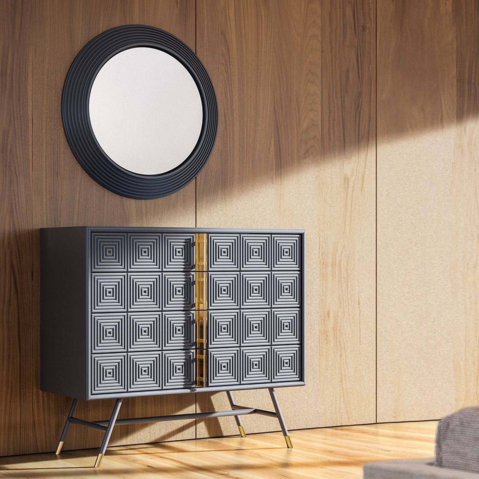 2X Vela Bedside Table Vela009-G-Bedsidetable - Bedside Tables - ebarza Furniture UAE | Shop Modern Furniture in Abu Dhabi & Dubai - مفروشات ايبازرا في الامارات | تسوق اثاث عصري وديكورات مميزة في دبي وابوظبي