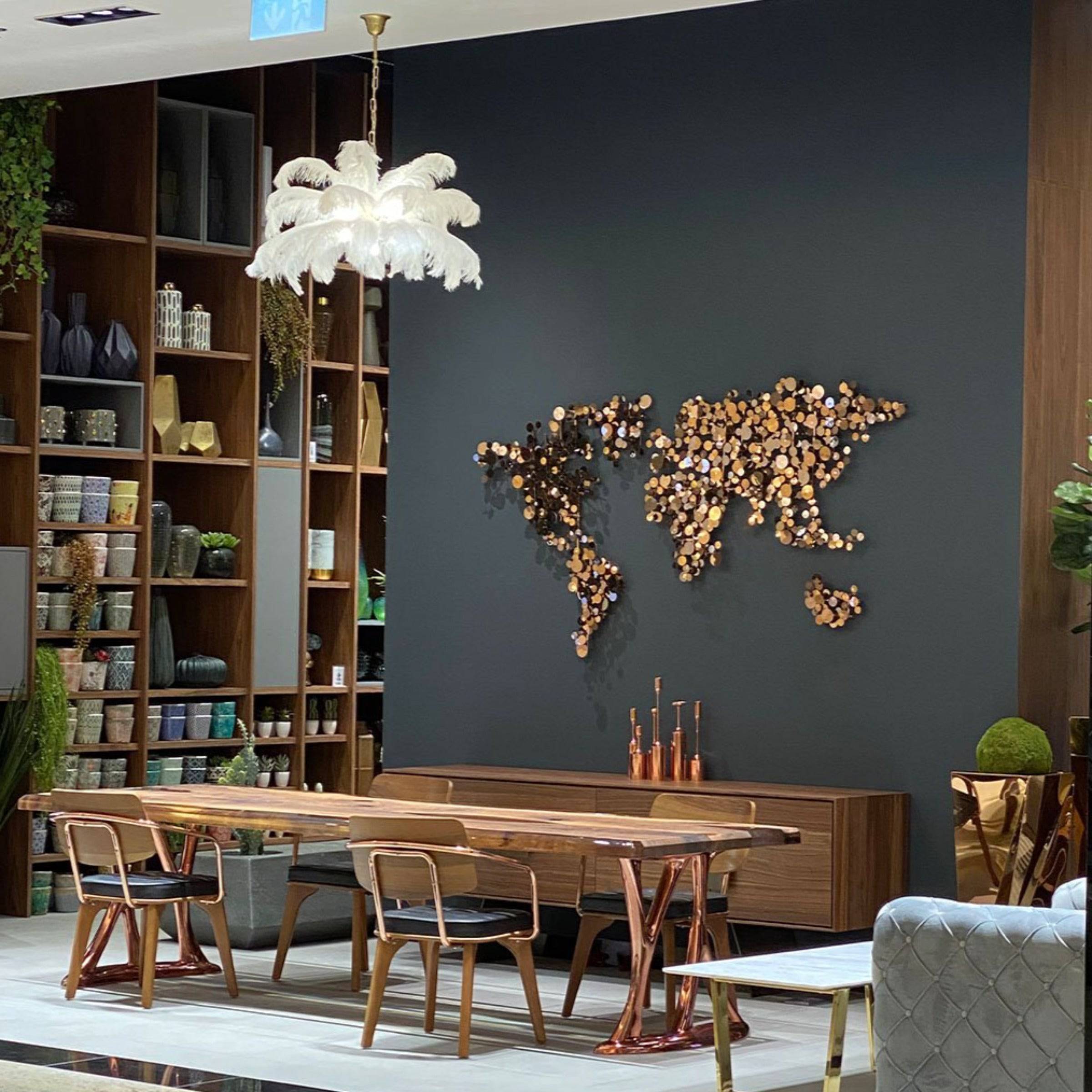 300X100 Cm Live Edge Resin Dining Table Top San300X100 - Table Tops - ebarza Furniture UAE | Shop Modern Furniture in Abu Dhabi & Dubai - مفروشات ايبازرا في الامارات | تسوق اثاث عصري وديكورات مميزة في دبي وابوظبي