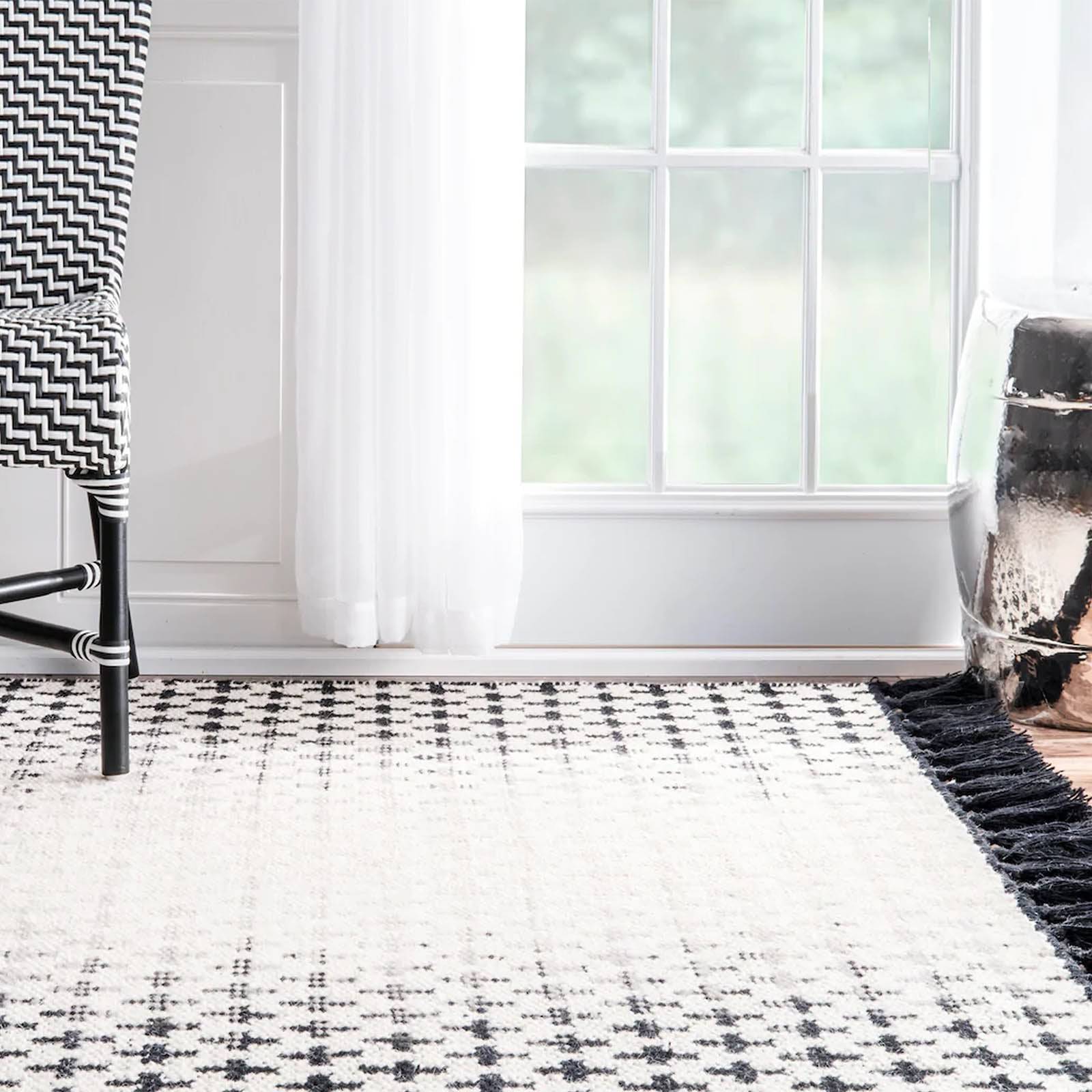 300X200 Cm Amak Handmade Wool Rug Jh-2352-Xl - Rugs - ebarza Furniture UAE | Shop Modern Furniture in Abu Dhabi & Dubai - مفروشات ايبازرا في الامارات | تسوق اثاث عصري وديكورات مميزة في دبي وابوظبي