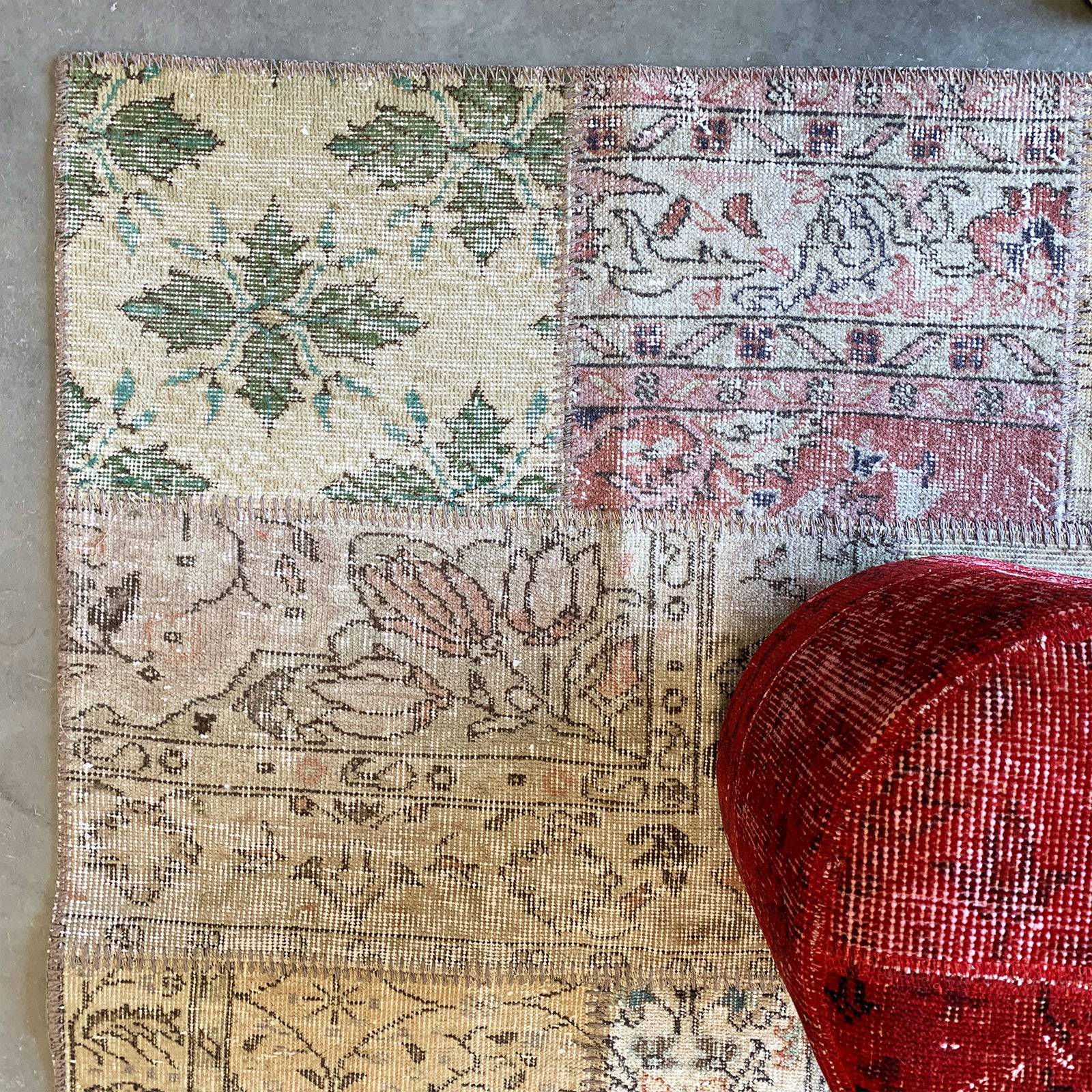 300X200 Cm Hali Bursa Handmade Over Dyed Rug Pw024-Anadl - Rugs - ebarza Furniture UAE | Shop Modern Furniture in Abu Dhabi & Dubai - مفروشات ايبازرا في الامارات | تسوق اثاث عصري وديكورات مميزة في دبي وابوظبي