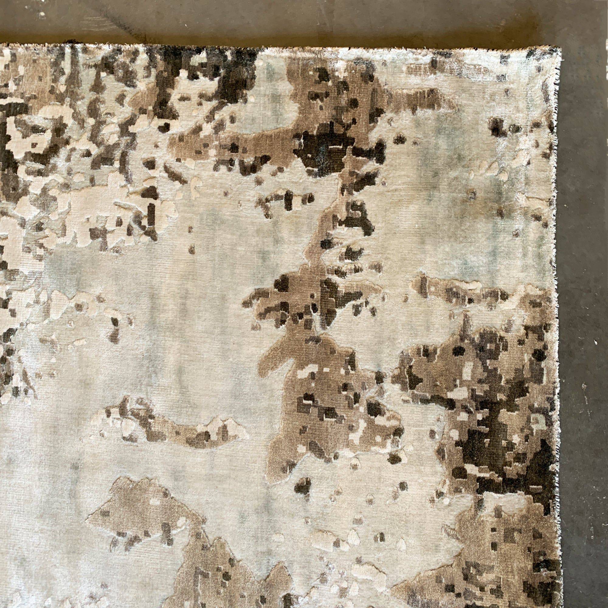 300X200 Cm Handmade Viscos Rug Jh-20733-L -  Rugs - ebarza Furniture UAE | Shop Modern Furniture in Abu Dhabi & Dubai - مفروشات ايبازرا في الامارات | تسوق اثاث عصري وديكورات مميزة في دبي وابوظبي