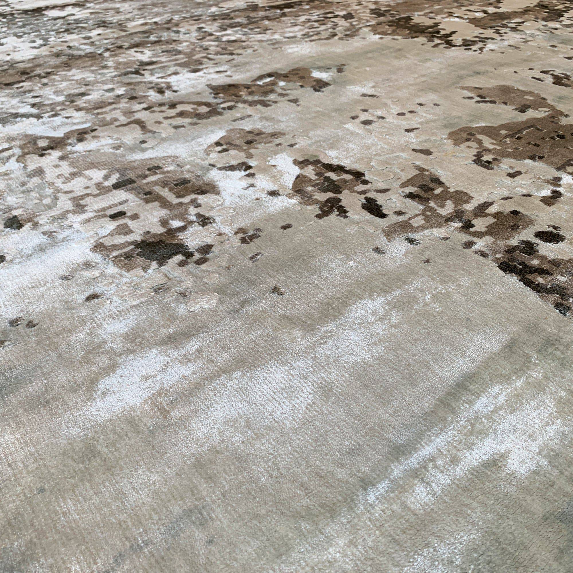 300X200 Cm Handmade Viscos Rug Jh-20733-L -  Rugs - ebarza Furniture UAE | Shop Modern Furniture in Abu Dhabi & Dubai - مفروشات ايبازرا في الامارات | تسوق اثاث عصري وديكورات مميزة في دبي وابوظبي