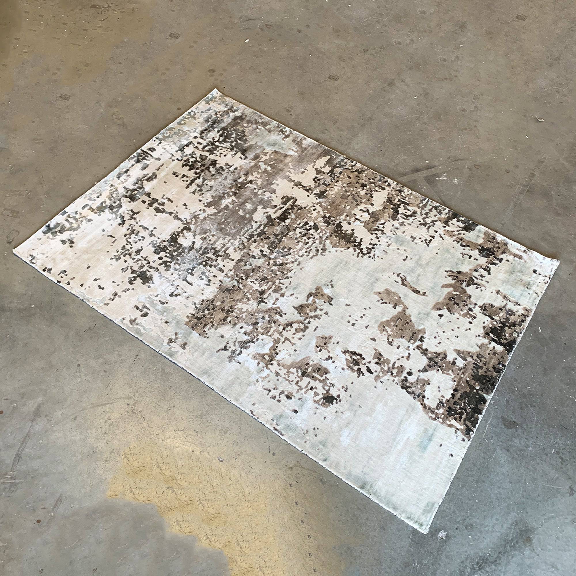 300X200 Cm Handmade Viscos Rug Jh-20733-L -  Rugs - ebarza Furniture UAE | Shop Modern Furniture in Abu Dhabi & Dubai - مفروشات ايبازرا في الامارات | تسوق اثاث عصري وديكورات مميزة في دبي وابوظبي