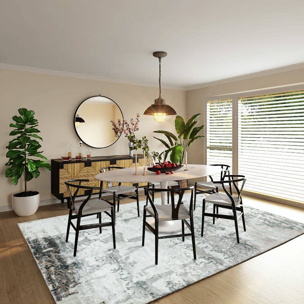 300X200 Cm Handmade Viscos Rug Jh-20733-L -  Rugs - ebarza Furniture UAE | Shop Modern Furniture in Abu Dhabi & Dubai - مفروشات ايبازرا في الامارات | تسوق اثاث عصري وديكورات مميزة في دبي وابوظبي