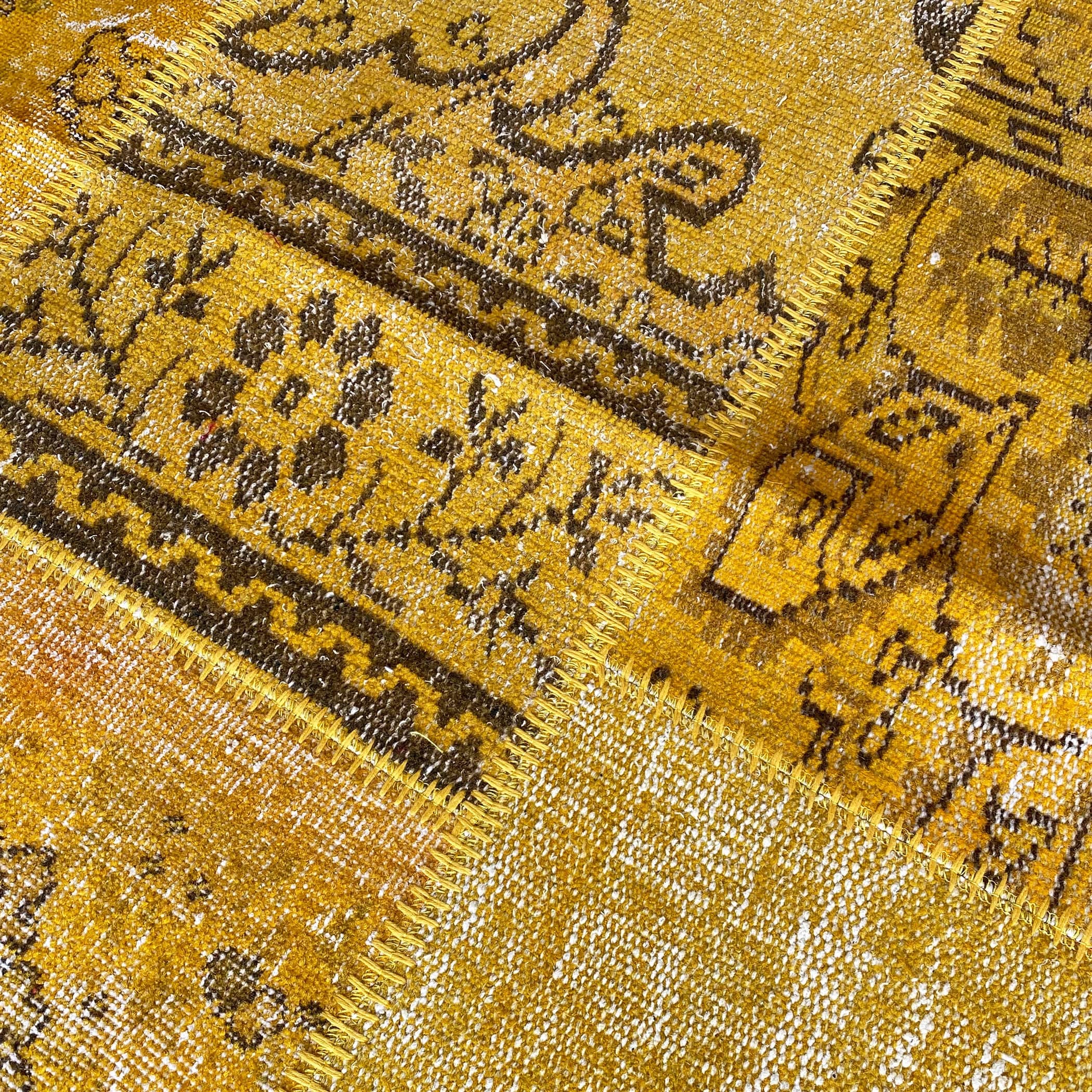 300X200Cm Hali X-Bursa Handmade Over Dyed Rug Pw063 - Rugs - ebarza Furniture UAE | Shop Modern Furniture in Abu Dhabi & Dubai - مفروشات ايبازرا في الامارات | تسوق اثاث عصري وديكورات مميزة في دبي وابوظبي
