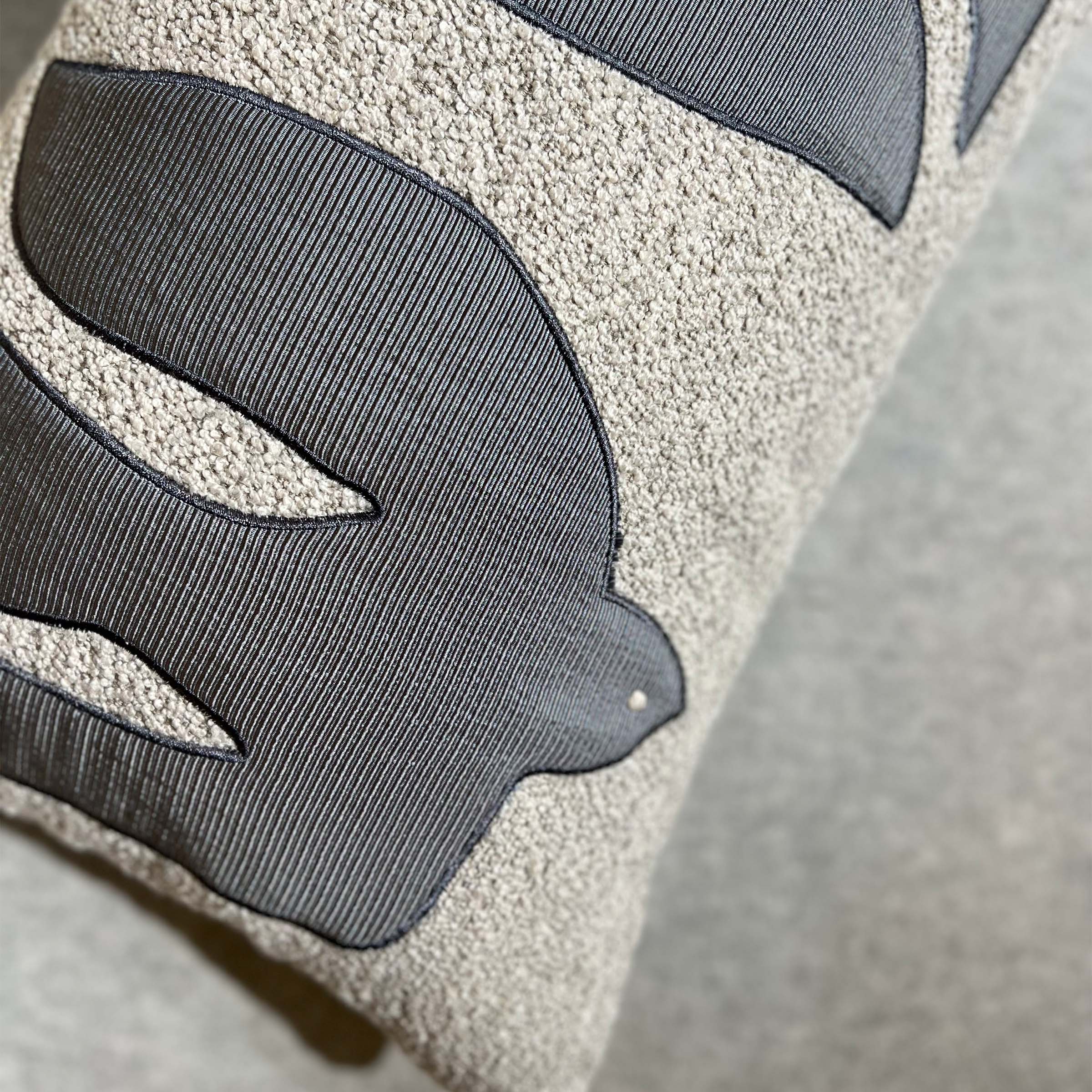 30*60 Chastain Embroidery Cushion - ECC085 -  Cushions - ebarza Furniture UAE | Shop Modern Furniture in Abu Dhabi & Dubai - مفروشات ايبازرا في الامارات | تسوق اثاث عصري وديكورات مميزة في دبي وابوظبي