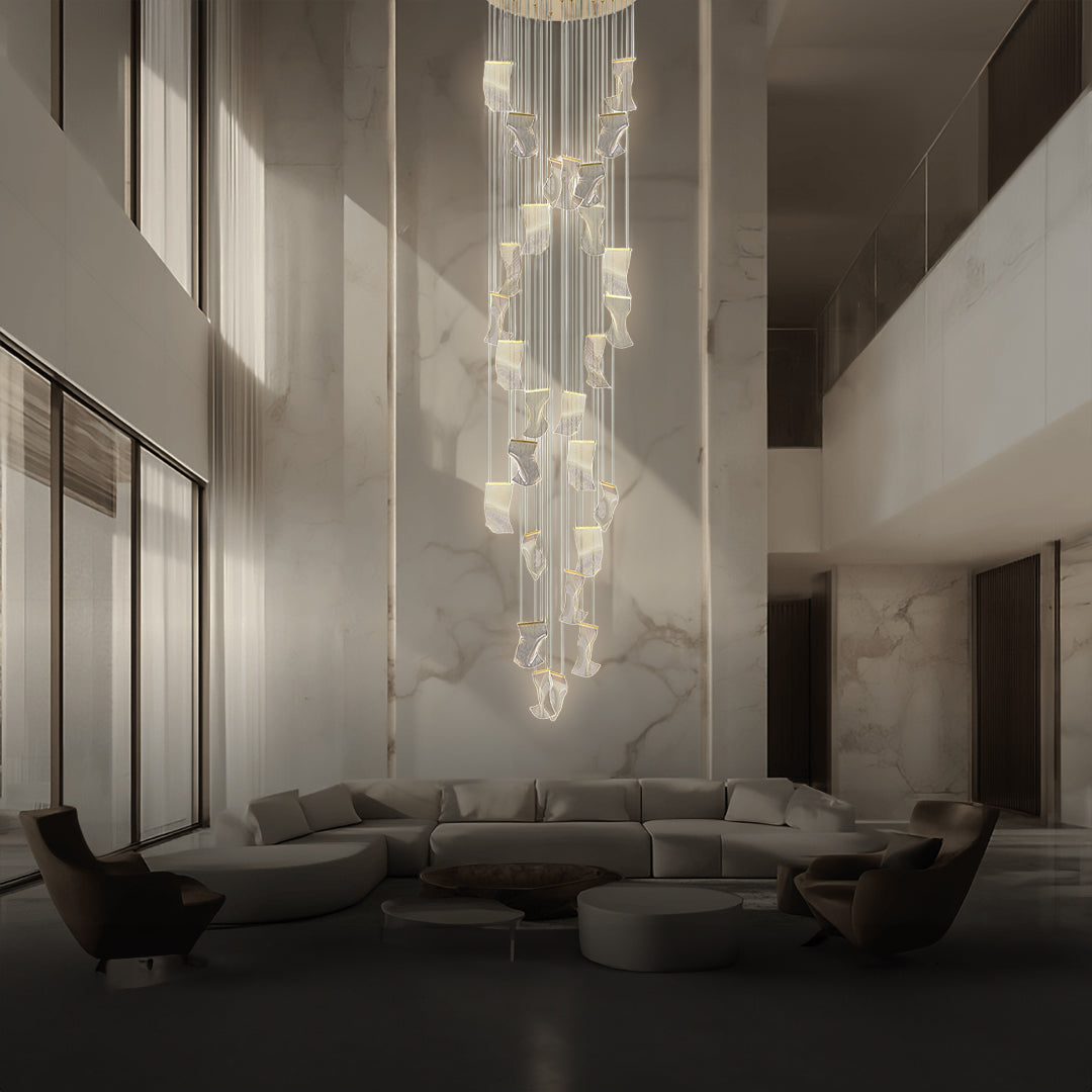 Vespera Pendant Lamp MA05444C-028-DZ12-XL - Pendant Lamps - ebarza Furniture UAE | Shop Modern Furniture in Abu Dhabi & Dubai - مفروشات ايبازرا في الامارات | تسوق اثاث عصري وديكورات مميزة في دبي وابوظبي