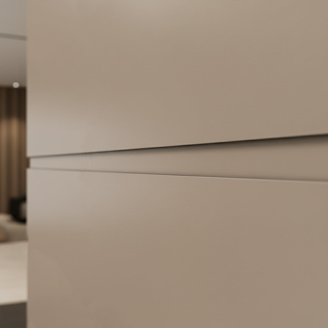 320H-ALUMINUM PROFILE- ADJUSTABLE U-PROFILE COLOUR: Cappuccino-H081Y