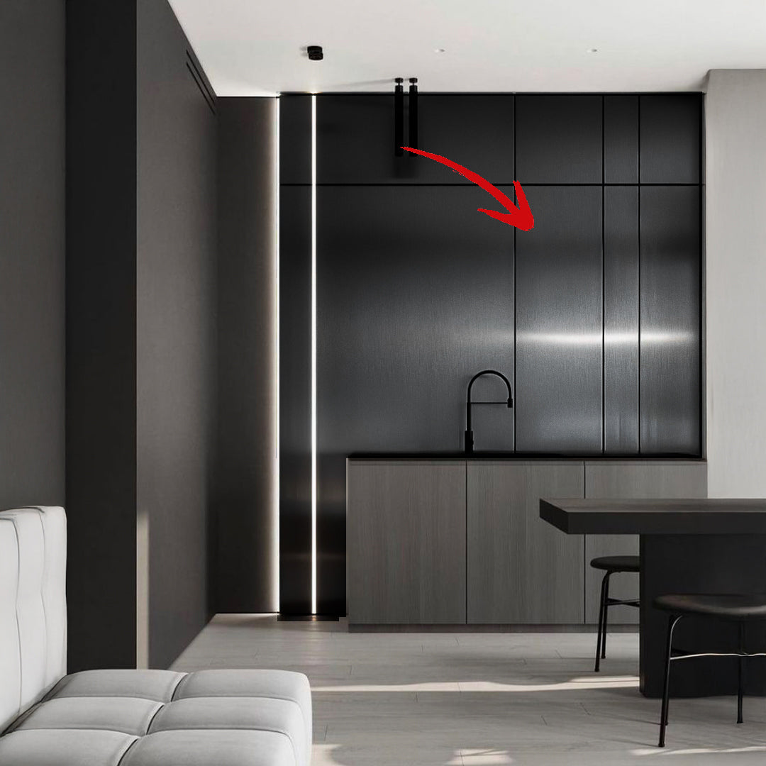 350*24cm MULTIPURPOSE 4 SIDE WRAPPED DECORATION PANEL COLOUR : 1914 Metal - Wall Panels - ebarza Furniture UAE | Shop Modern Furniture in Abu Dhabi & Dubai - مفروشات ايبازرا في الامارات | تسوق اثاث عصري وديكورات مميزة في دبي وابوظبي