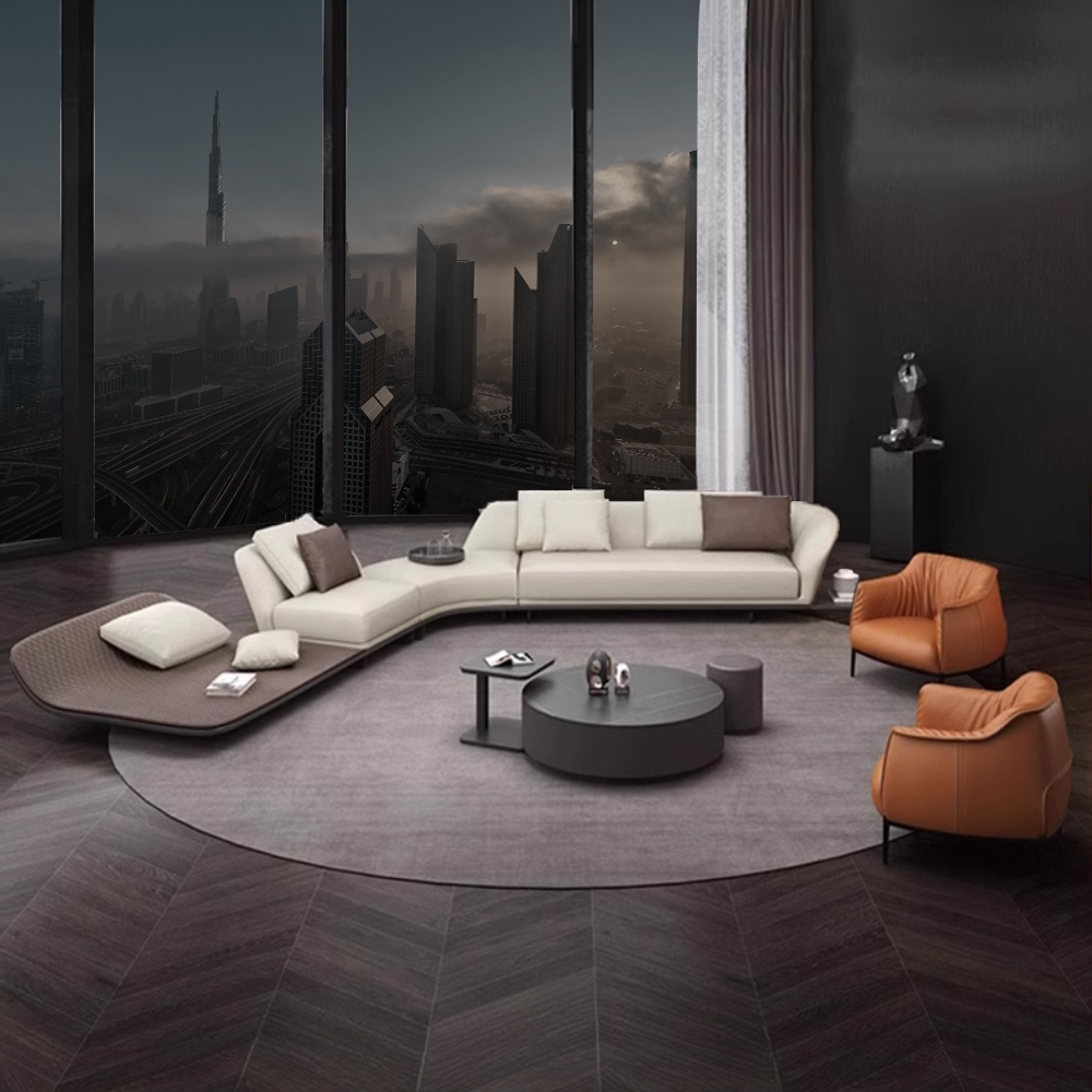 NYON Sofa ISF-2136 - Sofa - ebarza Furniture UAE | Shop Modern Furniture in Abu Dhabi & Dubai - مفروشات ايبازرا في الامارات | تسوق اثاث عصري وديكورات مميزة في دبي وابوظبي