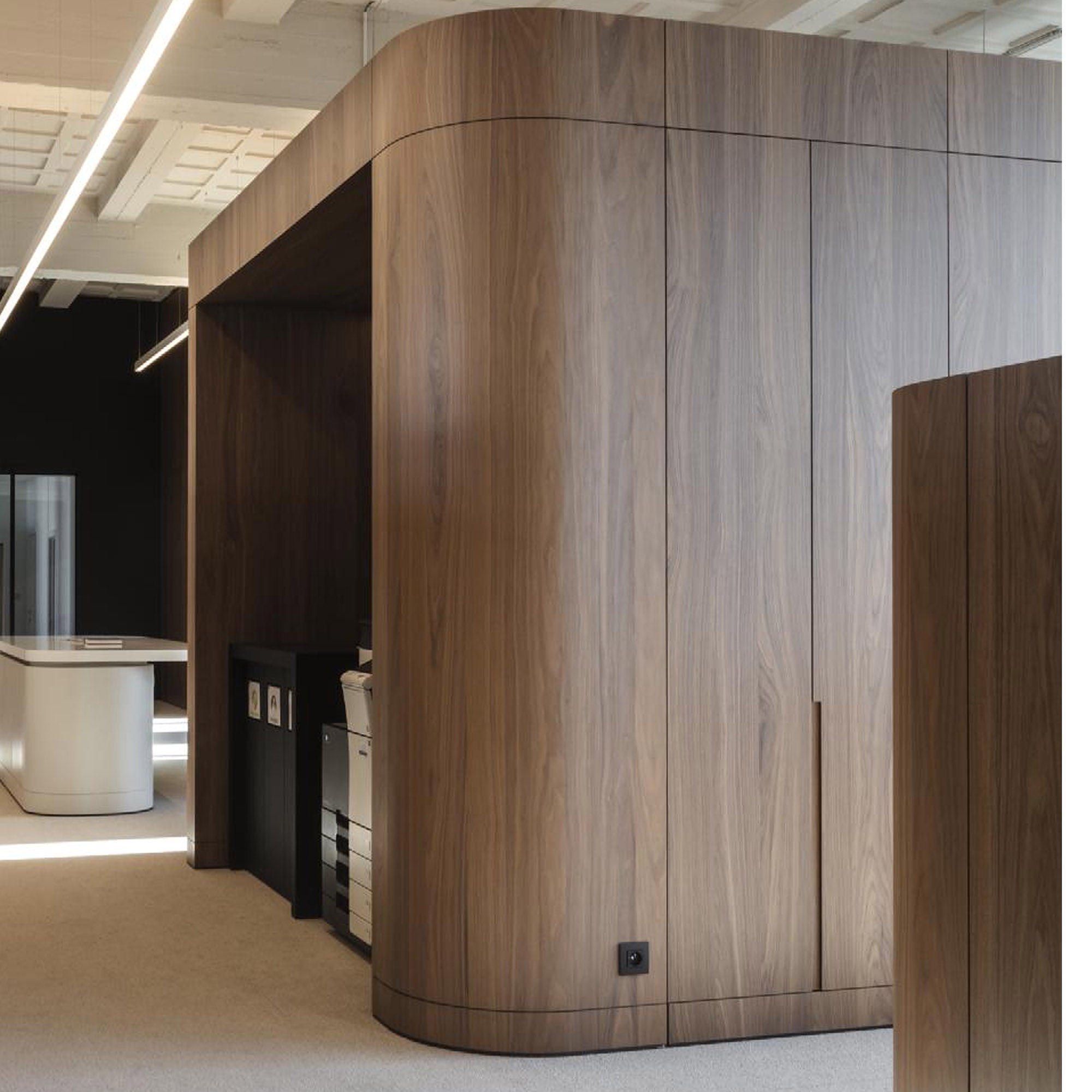 1.0mm(D) * 50mm(W) Edge Band COLOUR: H020Y Walnut Y - Wall Panels - ebarza Furniture UAE | Shop Modern Furniture in Abu Dhabi & Dubai - مفروشات ايبازرا في الامارات | تسوق اثاث عصري وديكورات مميزة في دبي وابوظبي