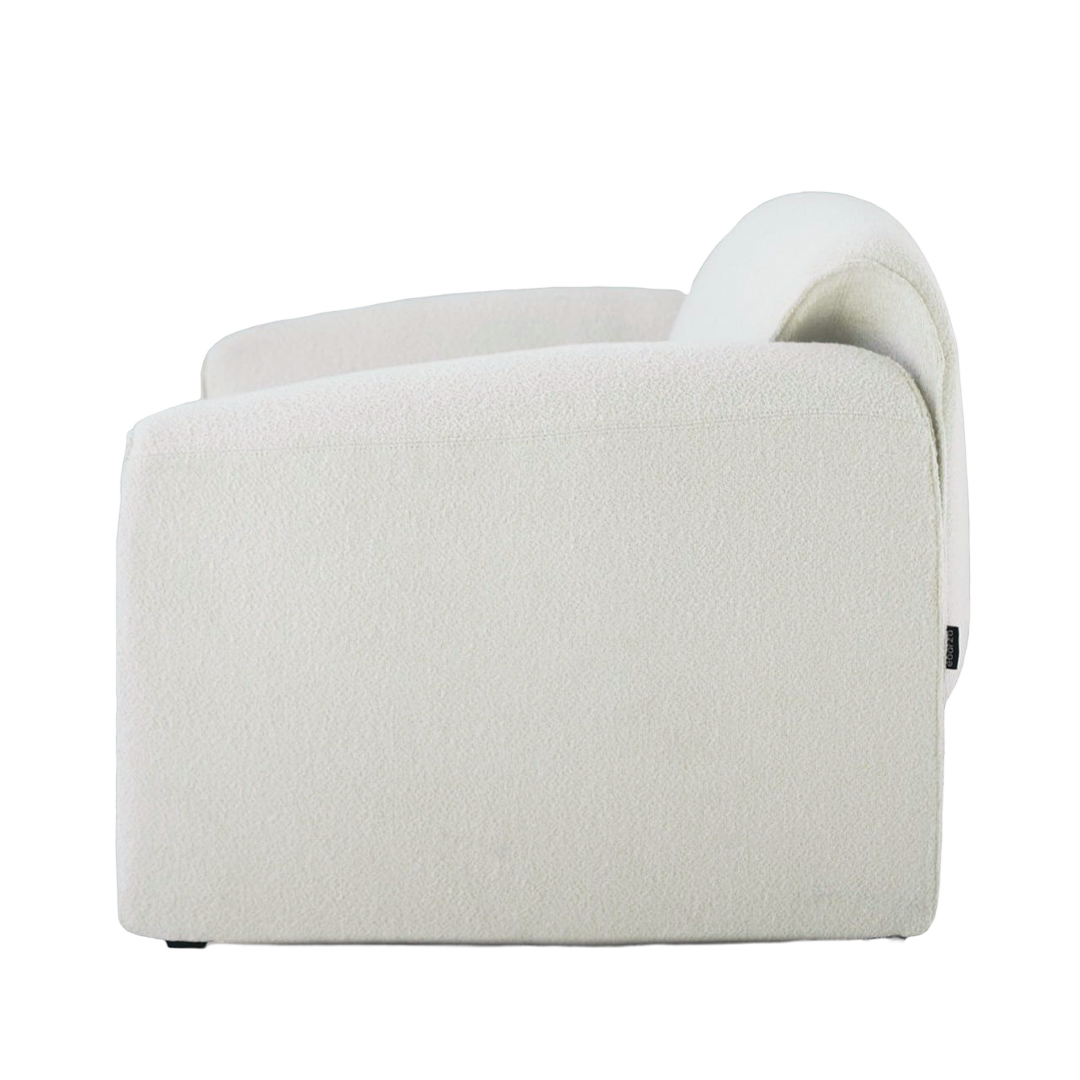 New Drancy White Armchair LC056-White beige - Armchairs - ebarza Furniture UAE | Shop Modern Furniture in Abu Dhabi & Dubai - مفروشات ايبازرا في الامارات | تسوق اثاث عصري وديكورات مميزة في دبي وابوظبي