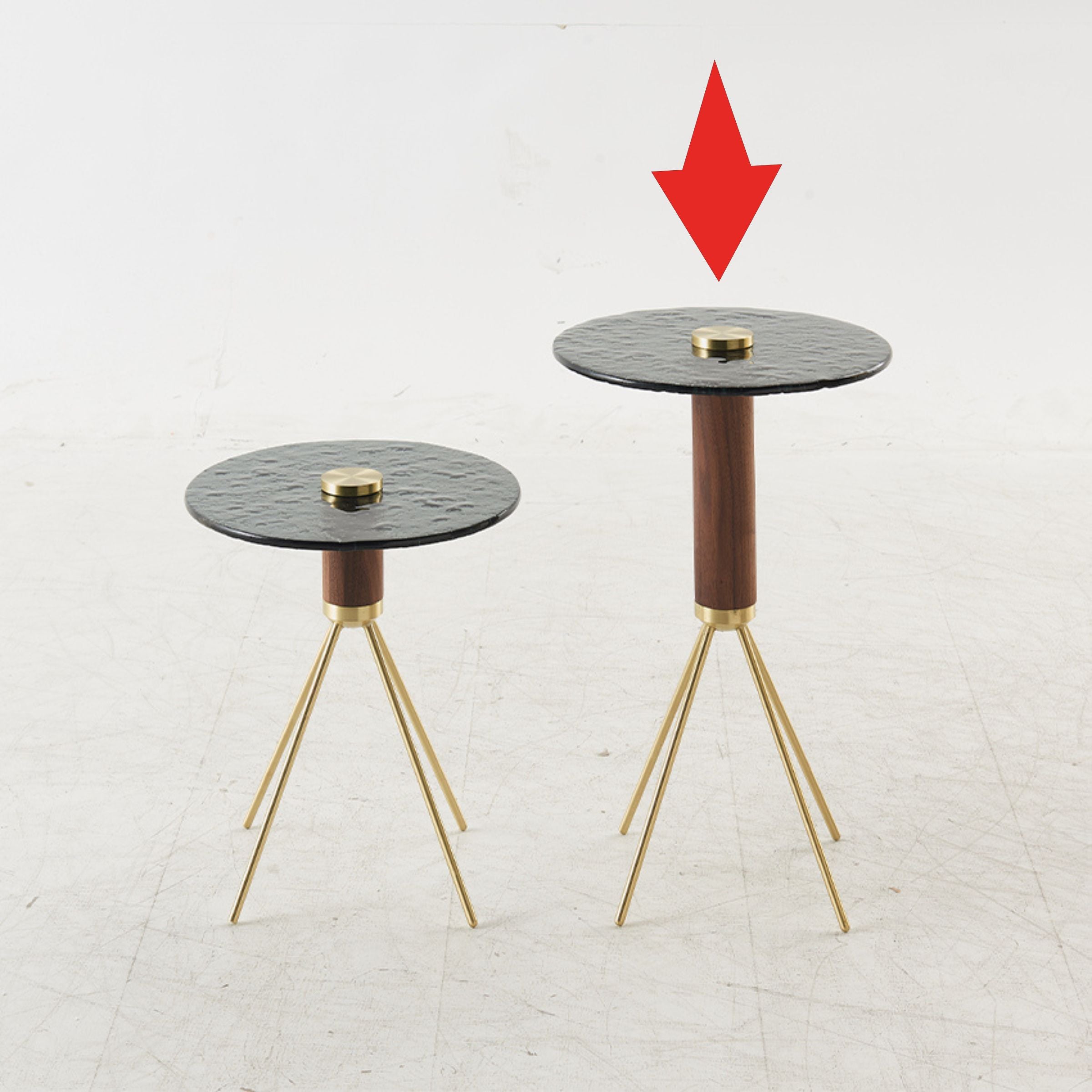 Lama Side Table 53 cm MLL-D62 -  Side Tables - ebarza Furniture UAE | Shop Modern Furniture in Abu Dhabi & Dubai - مفروشات ايبازرا في الامارات | تسوق اثاث عصري وديكورات مميزة في دبي وابوظبي