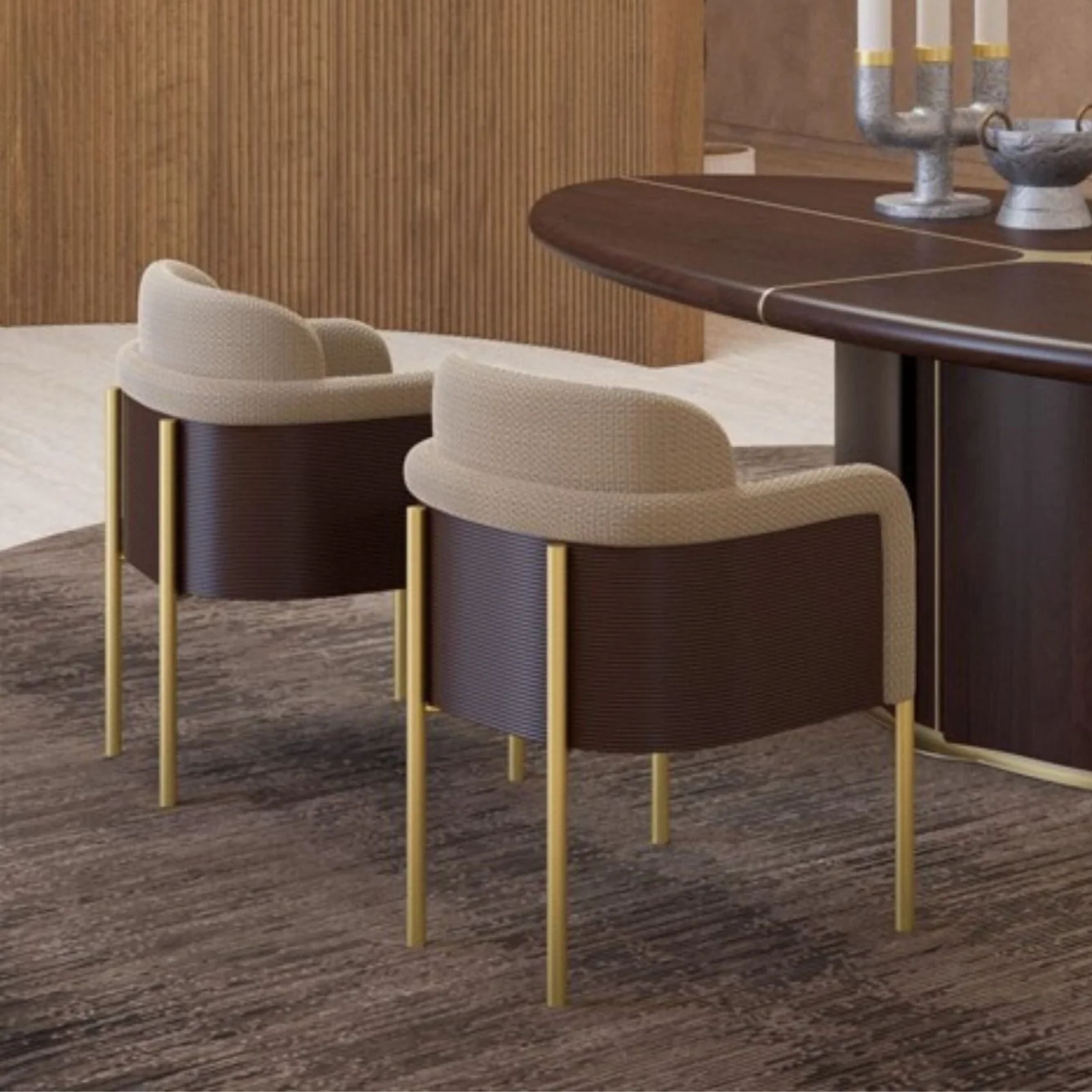 Vega Dining Chair SANVEG001 -  Chairs - ebarza Furniture UAE | Shop Modern Furniture in Abu Dhabi & Dubai - مفروشات ايبازرا في الامارات | تسوق اثاث عصري وديكورات مميزة في دبي وابوظبي