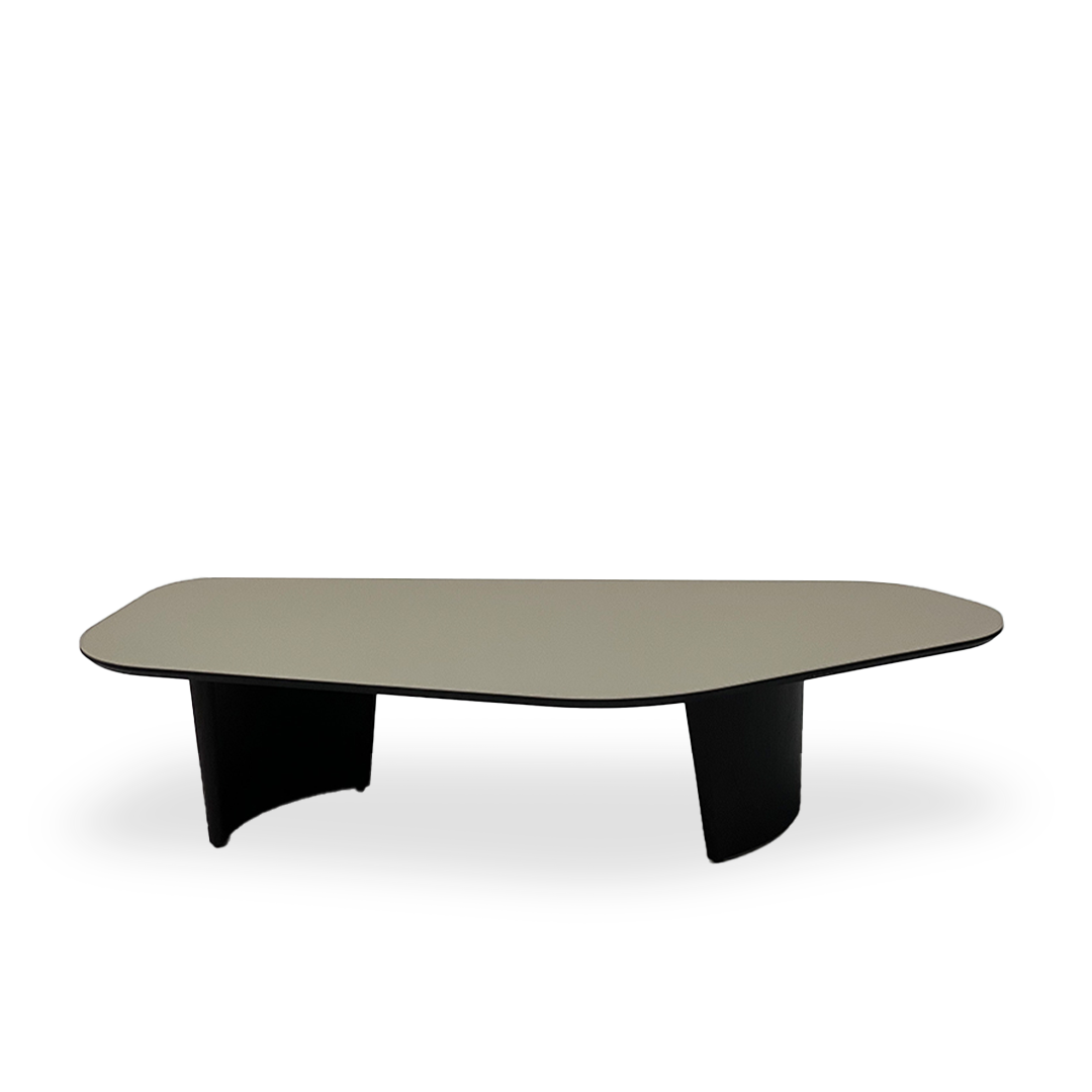 Smoky Saddle Leather Coffee table JK-D52-Saddle Leather - Coffee Tables - ebarza Furniture UAE | Shop Modern Furniture in Abu Dhabi & Dubai - مفروشات ايبازرا في الامارات | تسوق اثاث عصري وديكورات مميزة في دبي وابوظبي