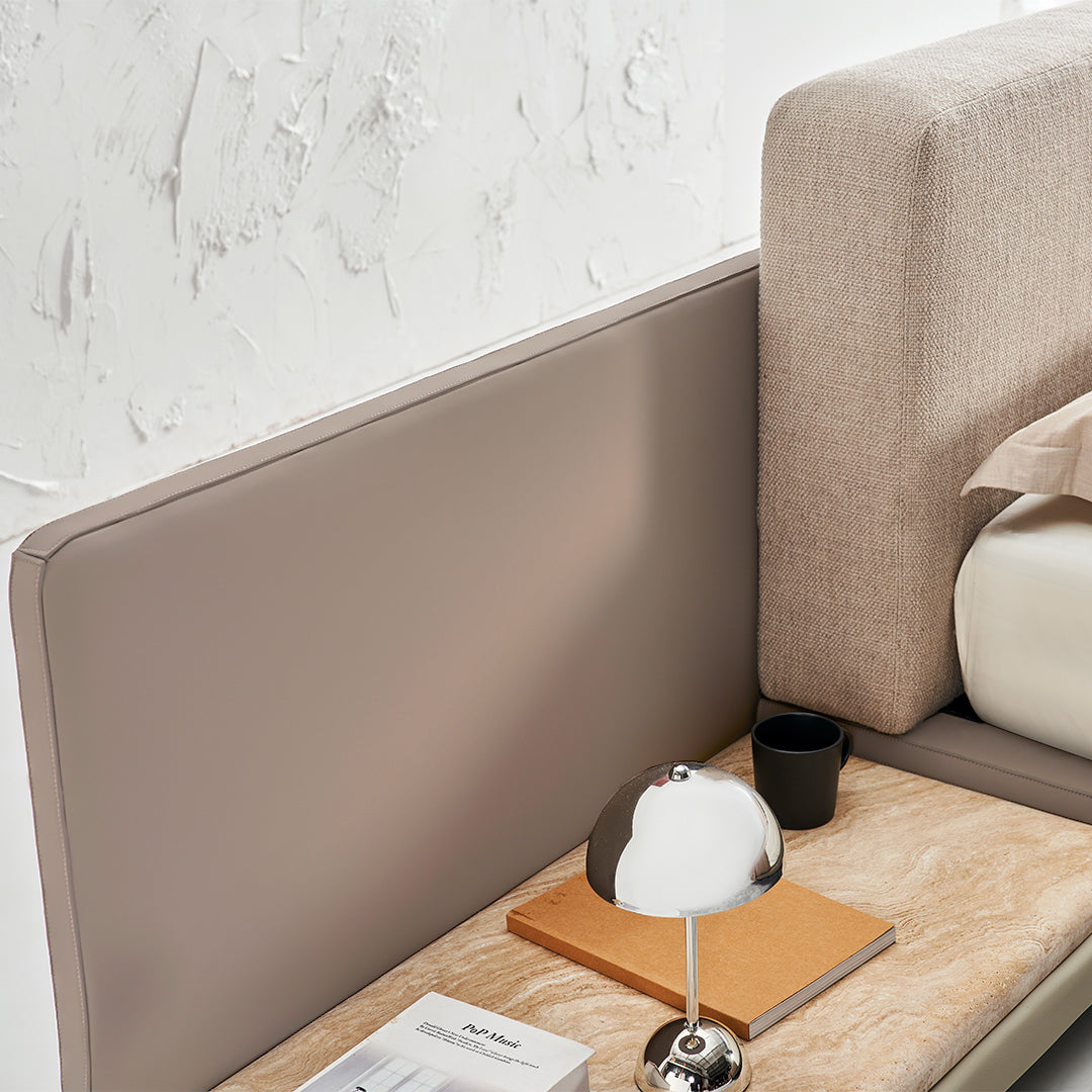 Pre-order 25 Days Delivery Avenor Suspended King Size Bedstead - SF091 -  Bedsteads - ebarza Furniture UAE | Shop Modern Furniture in Abu Dhabi & Dubai - مفروشات ايبازرا في الامارات | تسوق اثاث عصري وديكورات مميزة في دبي وابوظبي