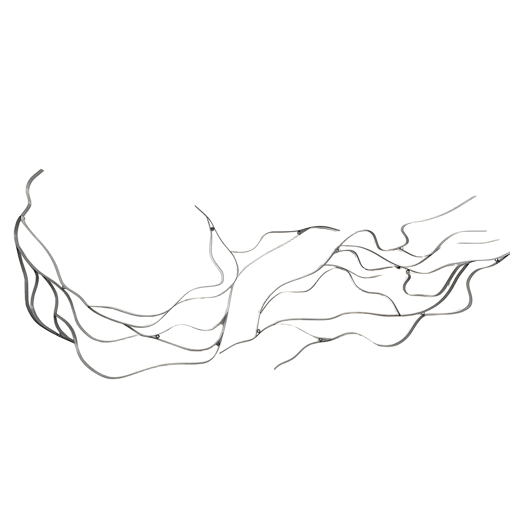 Wind Handcrafted Stainless Steel Artwork Bg2020027- Black - Artwork - ebarza Furniture UAE | Shop Modern Furniture in Abu Dhabi & Dubai - مفروشات ايبازرا في الامارات | تسوق اثاث عصري وديكورات مميزة في دبي وابوظبي