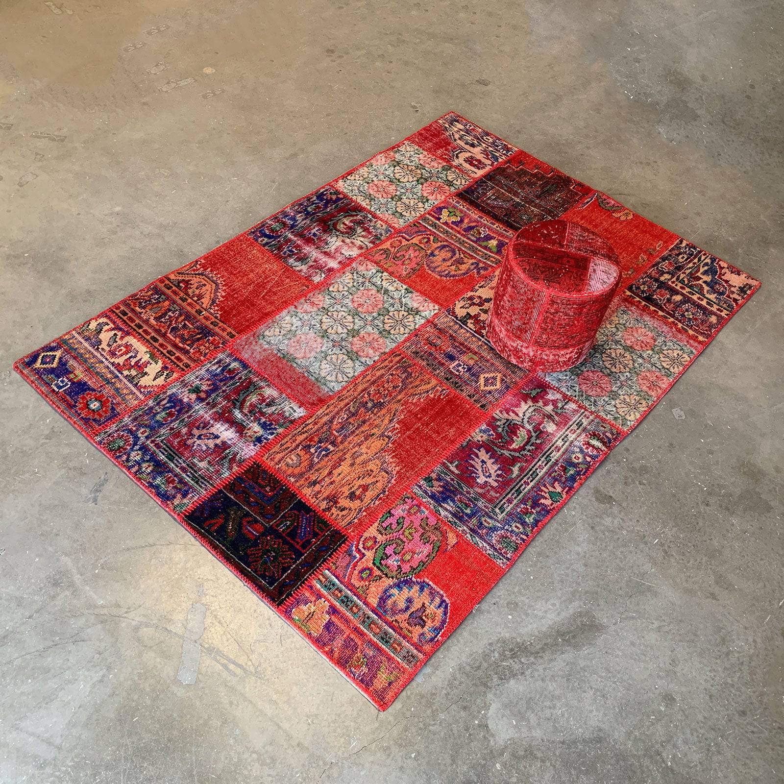 450X250 Cm Hali X-Bursa Handmade Over Dyed Rug  Pw071 Pattern -  Rugs - ebarza Furniture UAE | Shop Modern Furniture in Abu Dhabi & Dubai - مفروشات ايبازرا في الامارات | تسوق اثاث عصري وديكورات مميزة في دبي وابوظبي