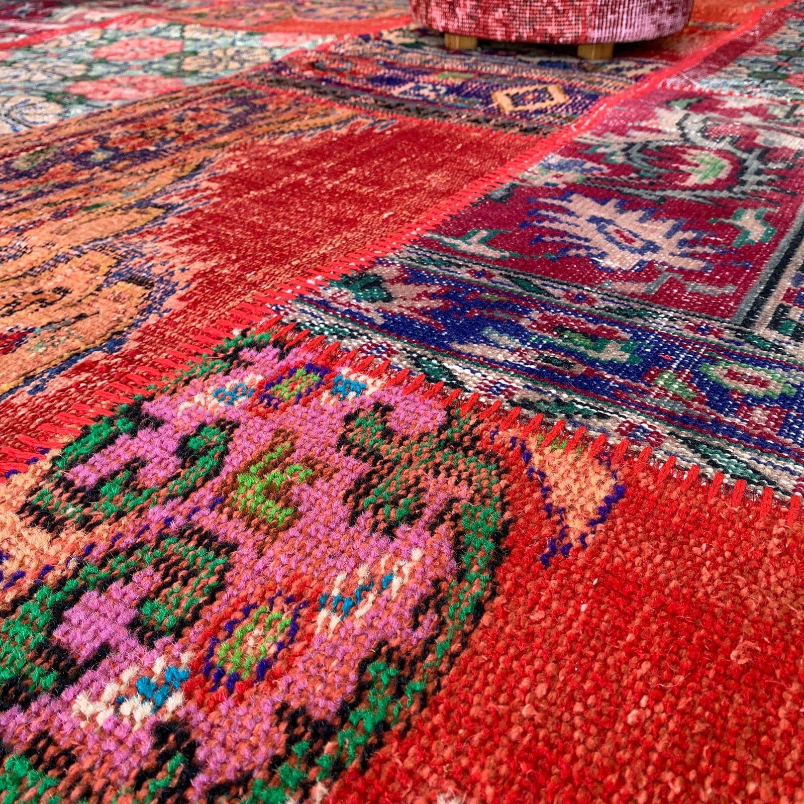 450X250 Cm Hali X-Bursa Handmade Over Dyed Rug  Pw071 Pattern -  Rugs - ebarza Furniture UAE | Shop Modern Furniture in Abu Dhabi & Dubai - مفروشات ايبازرا في الامارات | تسوق اثاث عصري وديكورات مميزة في دبي وابوظبي