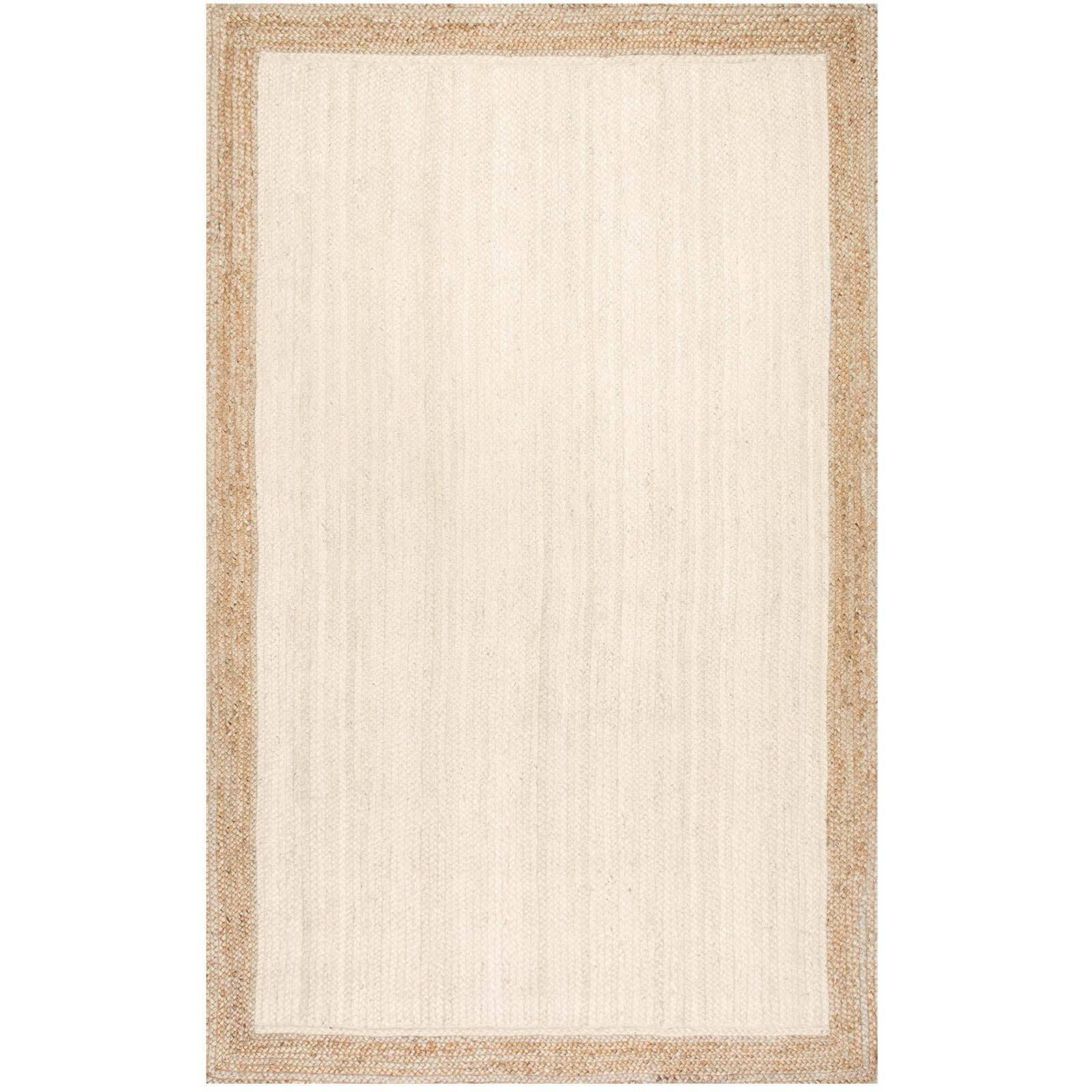 450X300 Cm Braided Handmade Jute Rug Braided-001-Grande - Rugs - ebarza Furniture UAE | Shop Modern Furniture in Abu Dhabi & Dubai - مفروشات ايبازرا في الامارات | تسوق اثاث عصري وديكورات مميزة في دبي وابوظبي